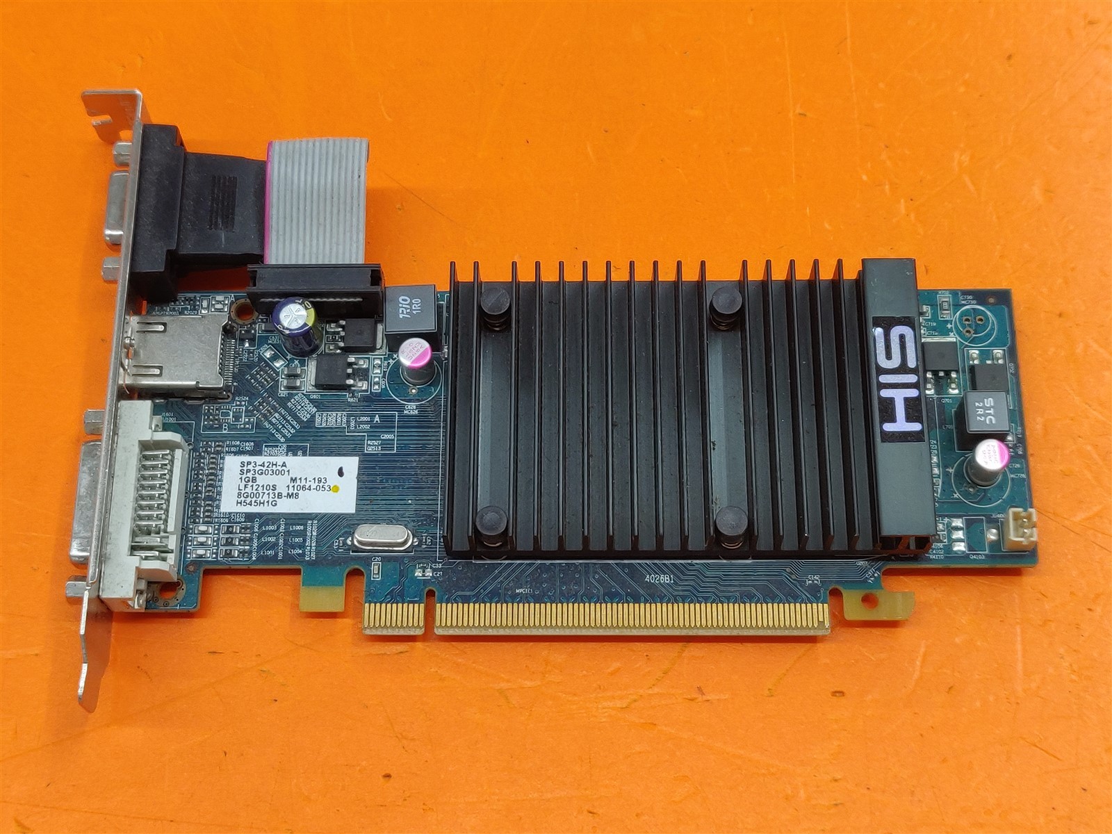 ⭐️⭐️⭐️⭐️⭐️ Graphics Card HIS SP3-42H-A ATI Radeon HD 5450 1GB DDR3 PCIe