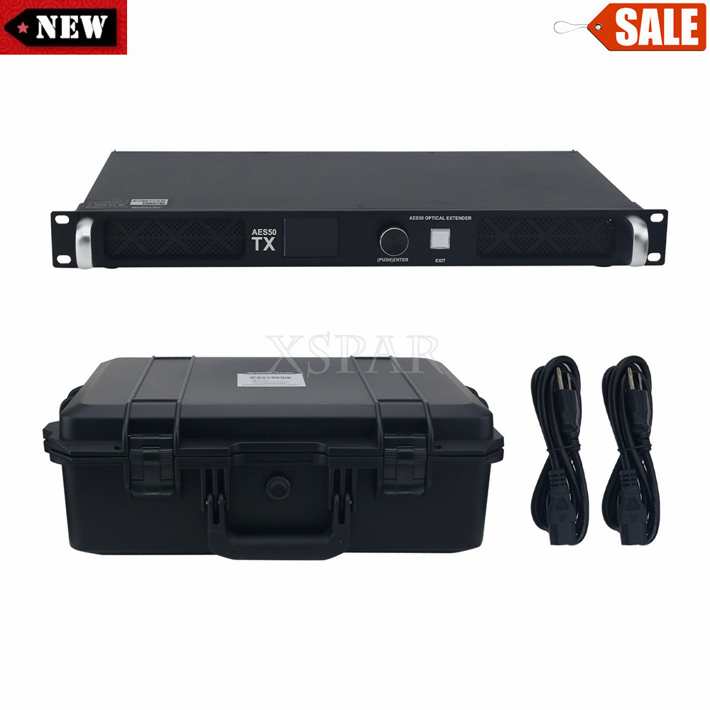 DN50 Max Dual Port AES50 Fiber Optic Extender Network Fiber Optic Transceiver