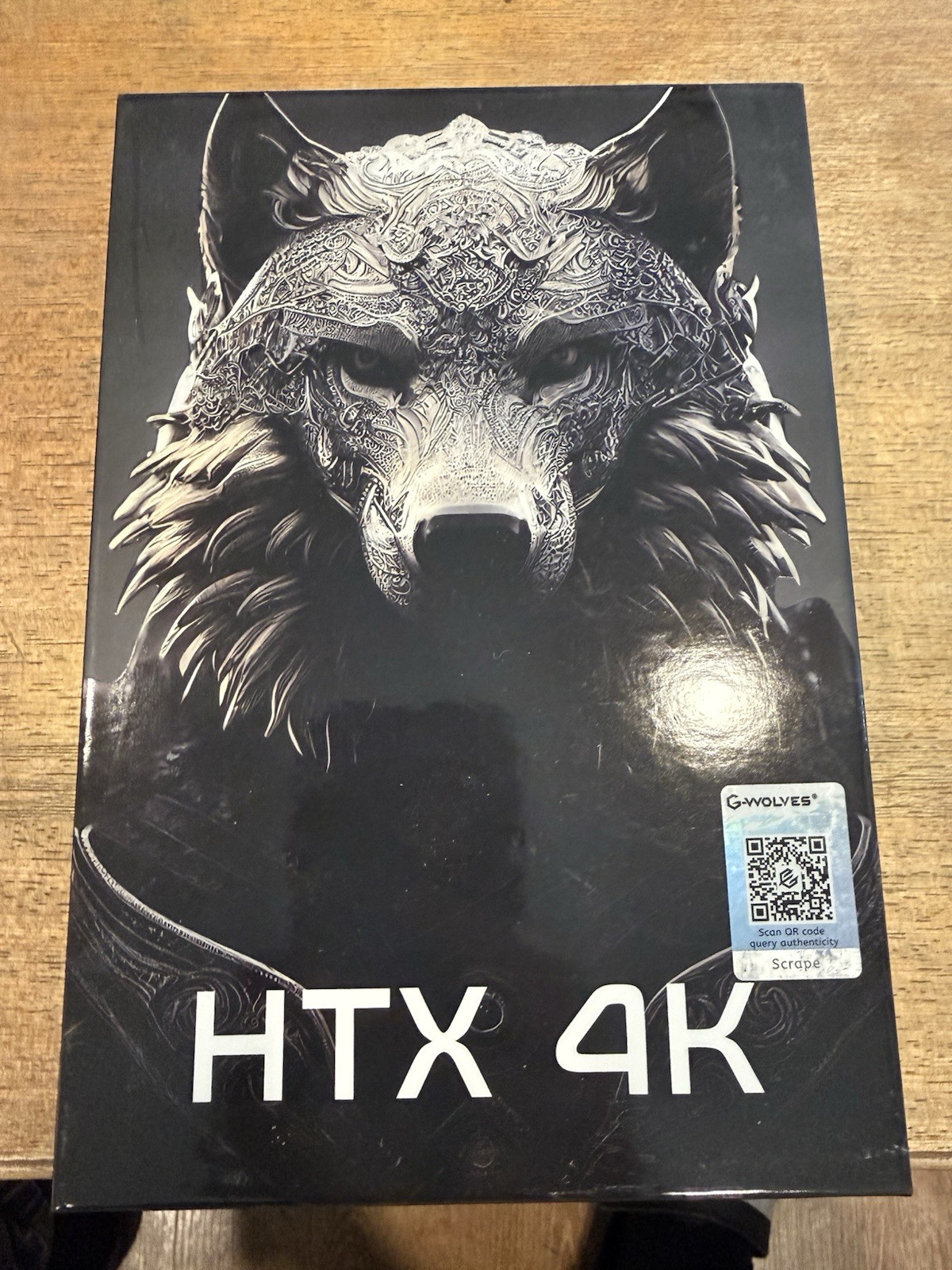 G-Wolves HTX 4K Wireless Optical Gaming Mouse Black