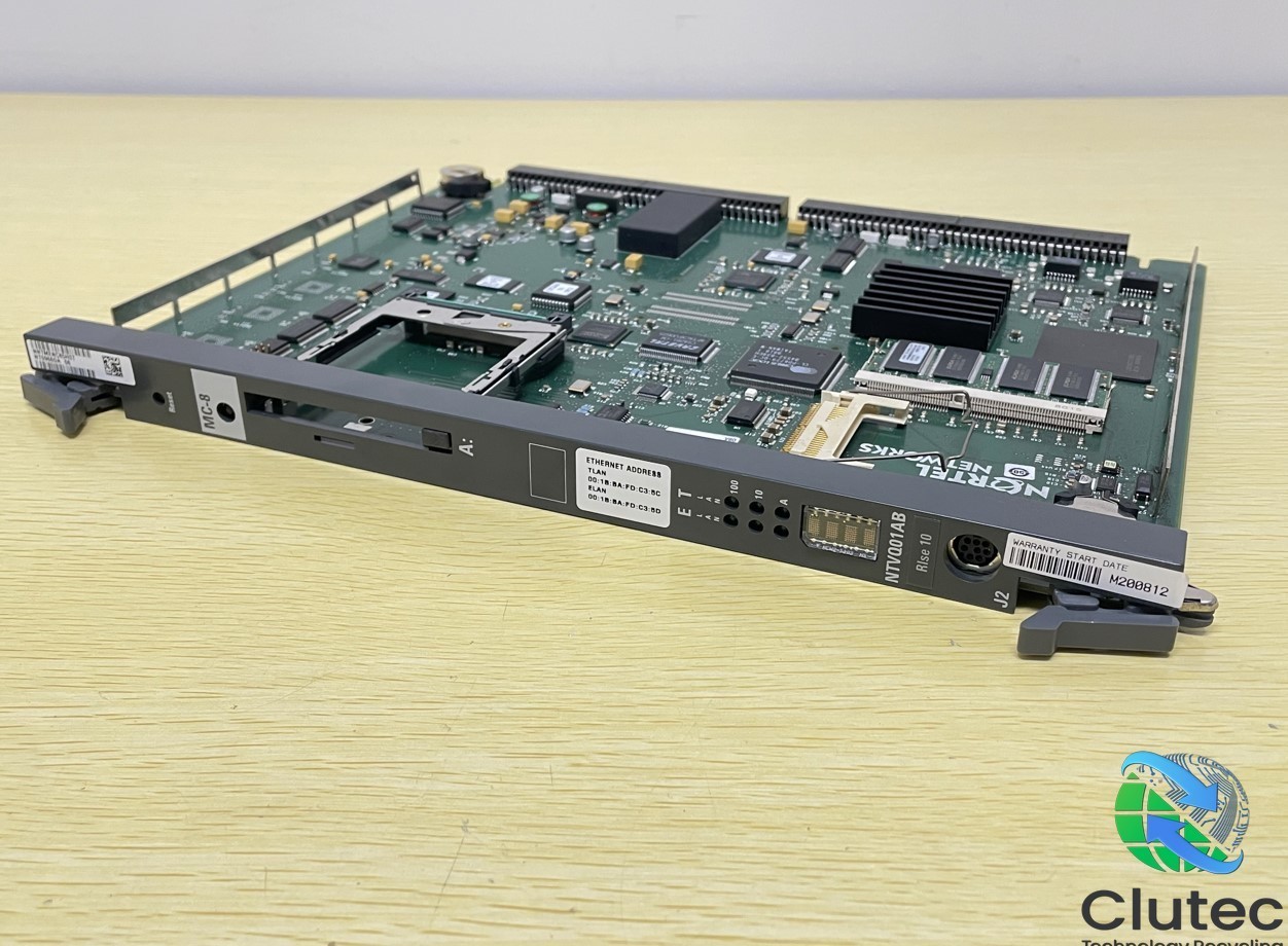 Nortel NTVQ01AB NT0966DA MC-8 Fiber Remote Module Telecom Card NNTMENC85HOT 