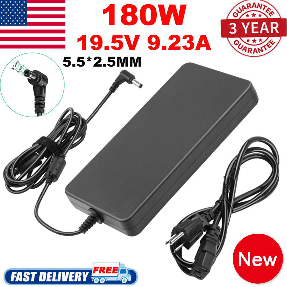 180W Adapter Power Charger FOR MSI GS66 GS73 Stealth 10SE-039,042,044 2.5*5.5mm