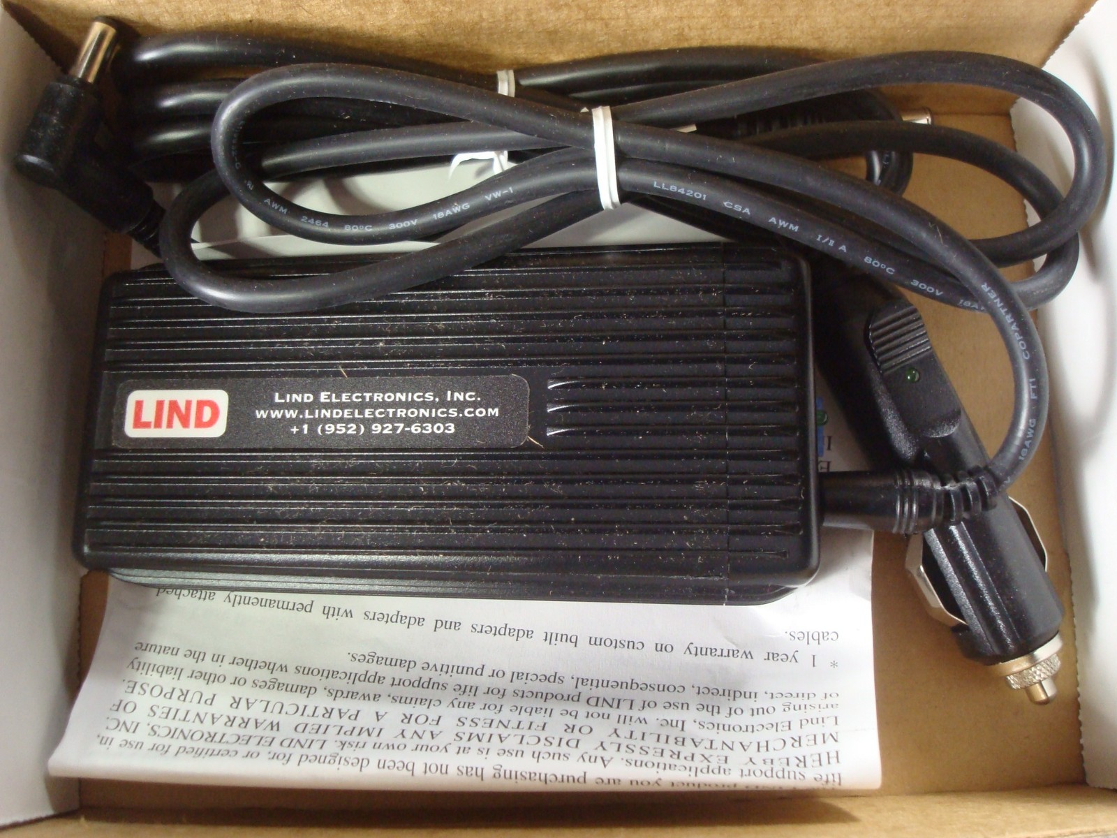 LIND Automobile Adapter DR1550-2552 for use with DRS Armor X10