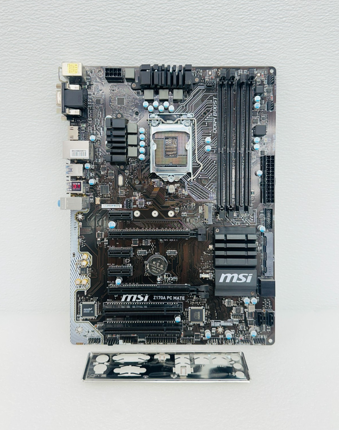 MSI Z170A PC MATE LGA1151 ATX Motherboard DDR4 Ram BOOST - 