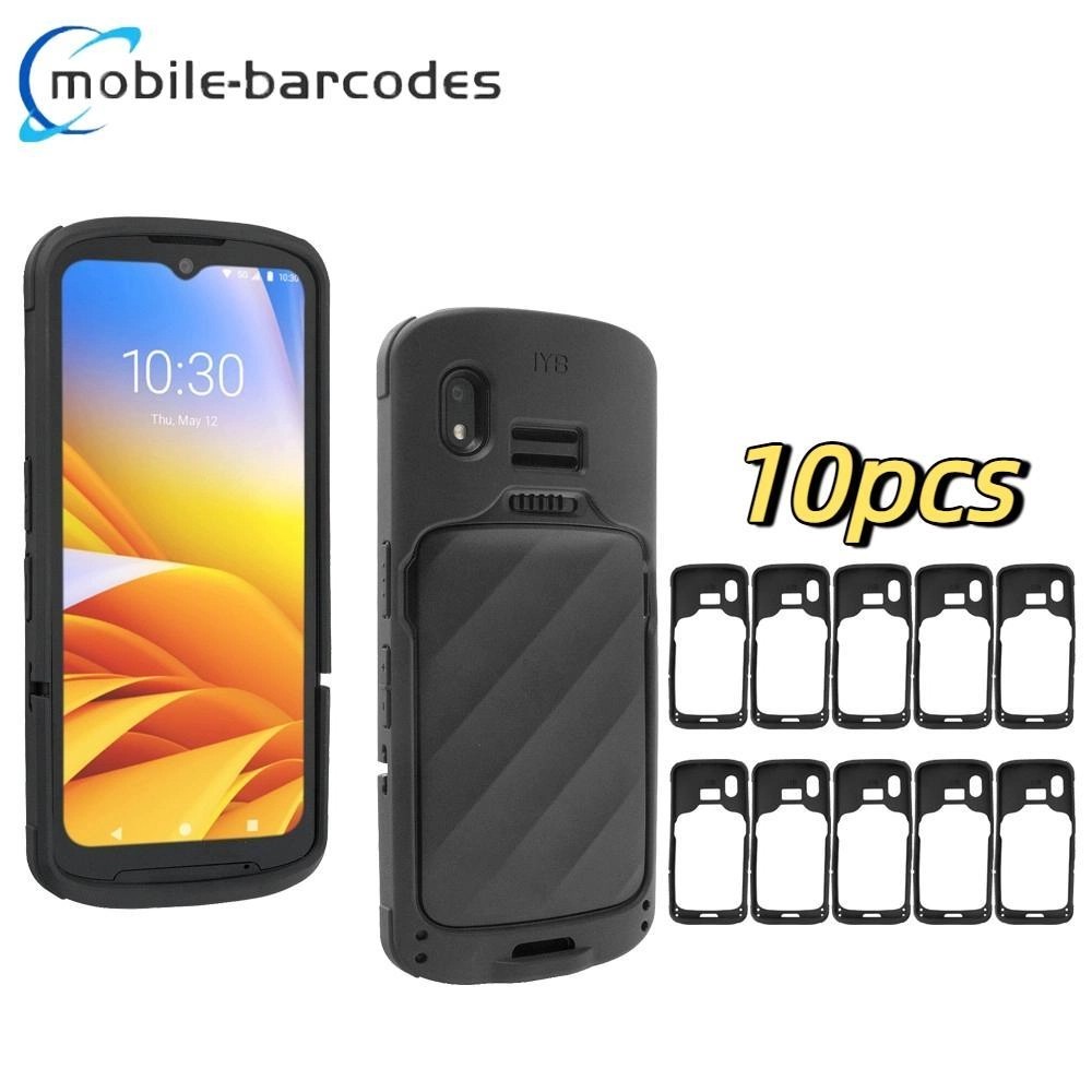 10Pcs Protective Case Bumper Rugged Boot Cover for Zebra TC15 Barcode Scanner
