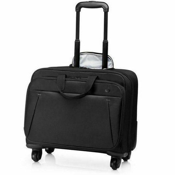 NEW HP 17.3 Notebook Business LAPTOP Carryall Wheeled Roller Case Bag 2SC68AA