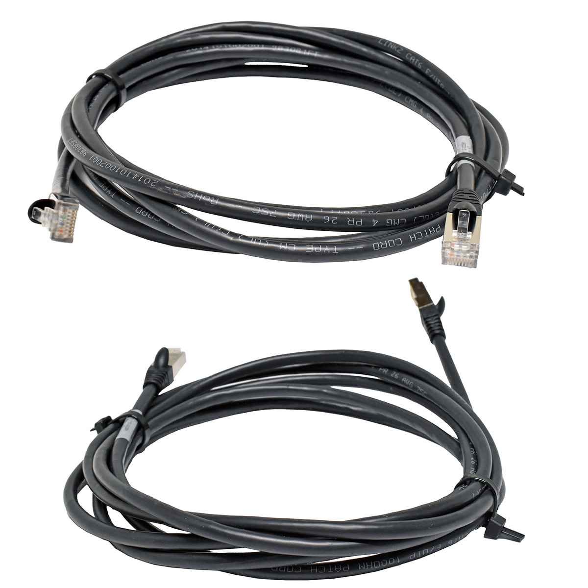 NetApp 112-00196 Patch Cable Black Cat6 RJ45 5m