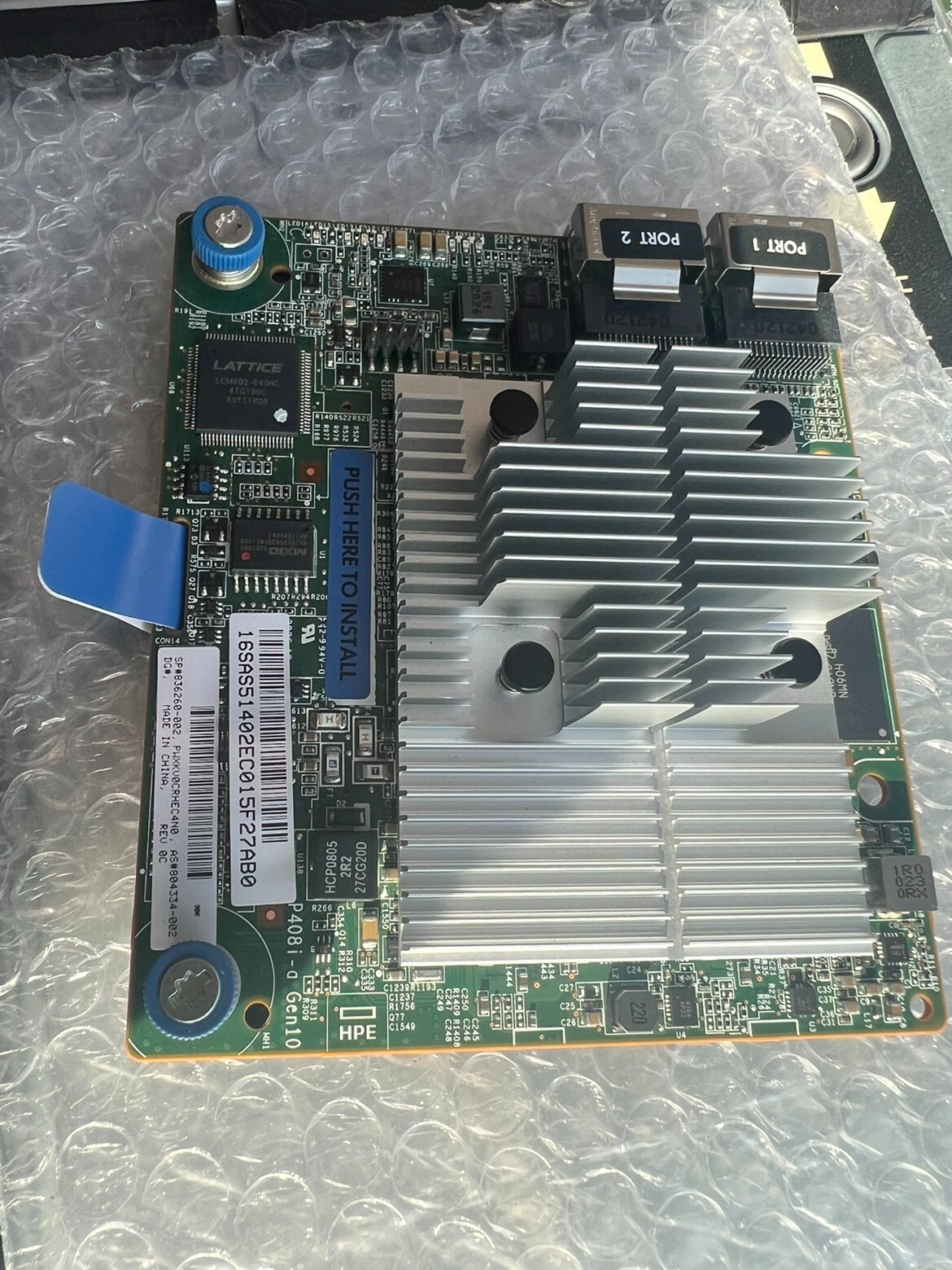 HP P408i-a RAID Controller Model 836260-001 compatible with DL360/380 Gen10
