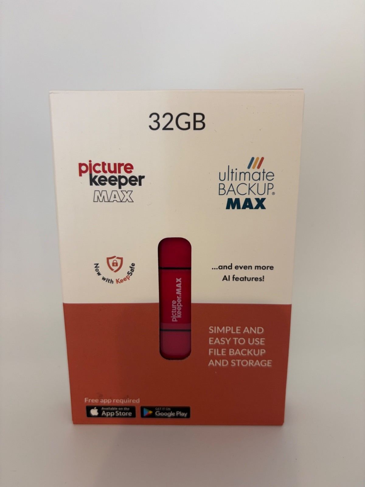 Picture Keeper Ultimate Backup MAX 32GB AI Features File Photo Storage NEW