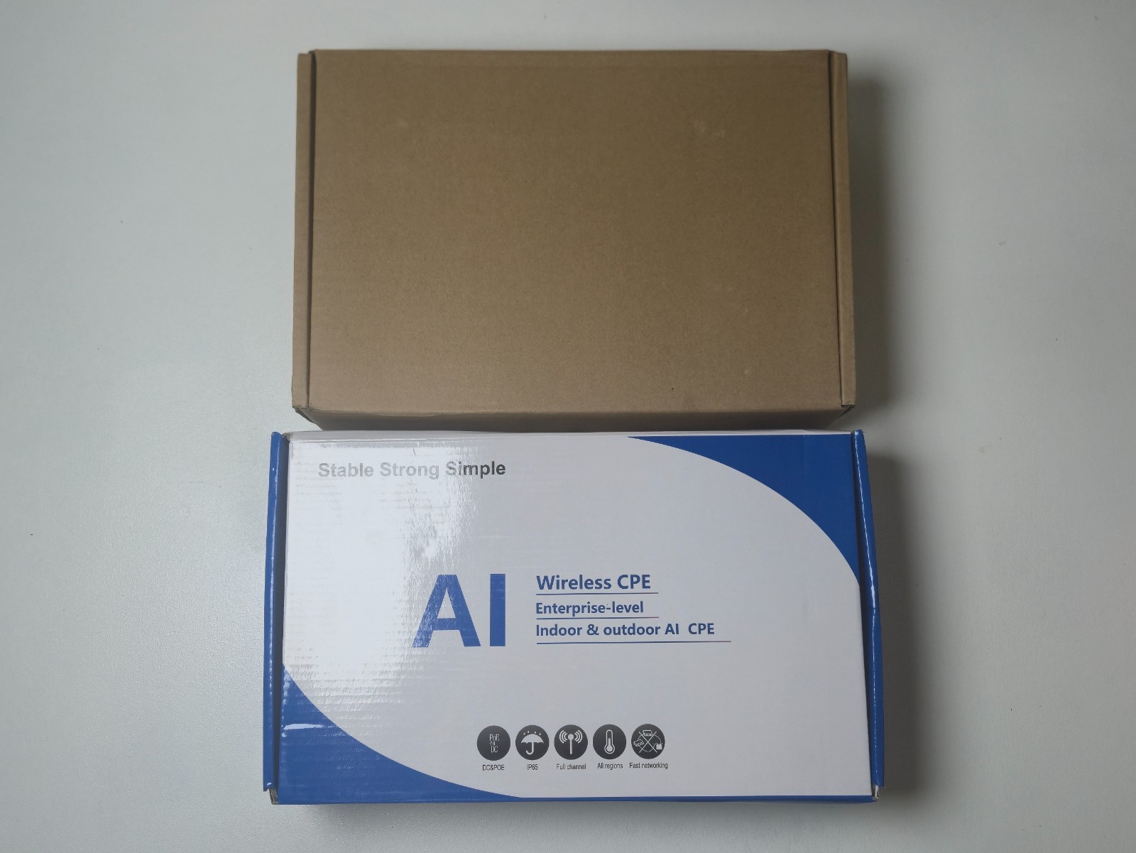 AdaLov CPE660 3KM Outdoor Wireless Bridge 5.8GHz Point to Point WiFi Extender |