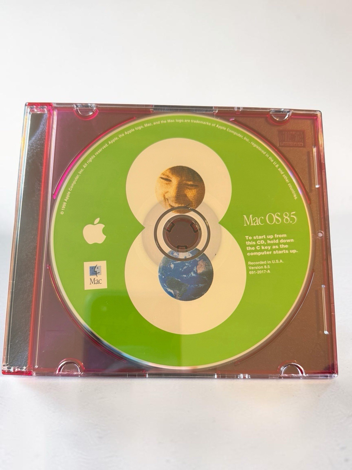 VTG 1998 Apple Computer MAC OS 8.5 System Install CD-Rom 691-2017-A *Disc Only*