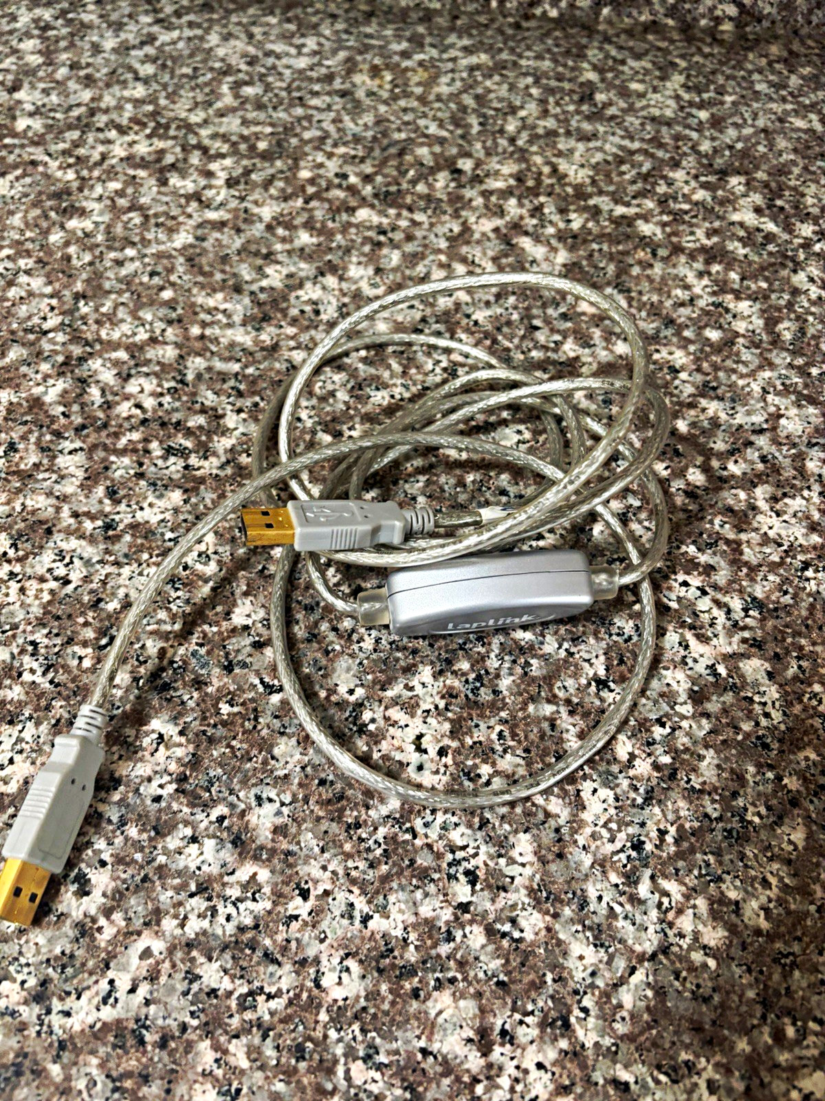 Laplink USB Data Transfer Cable USB-A Male for parts