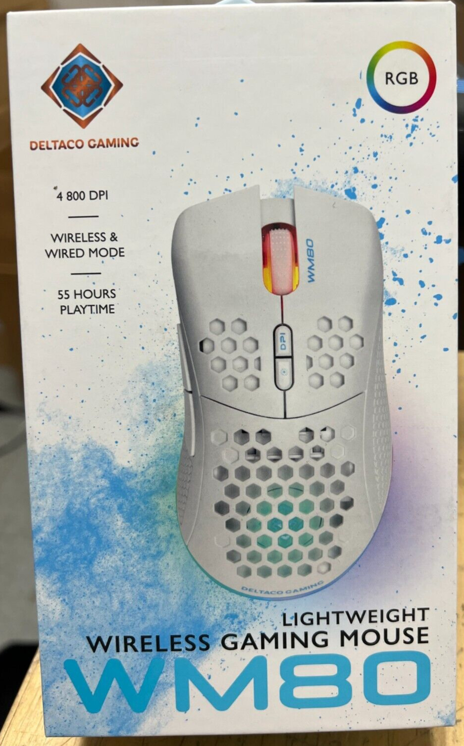 DELTACO GAMING WM80 Wireless Gaming Mouse