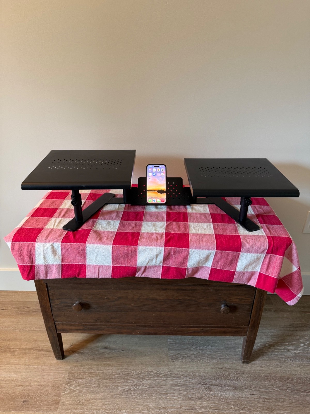 Allsop Ergo Dual Monitor Stand
