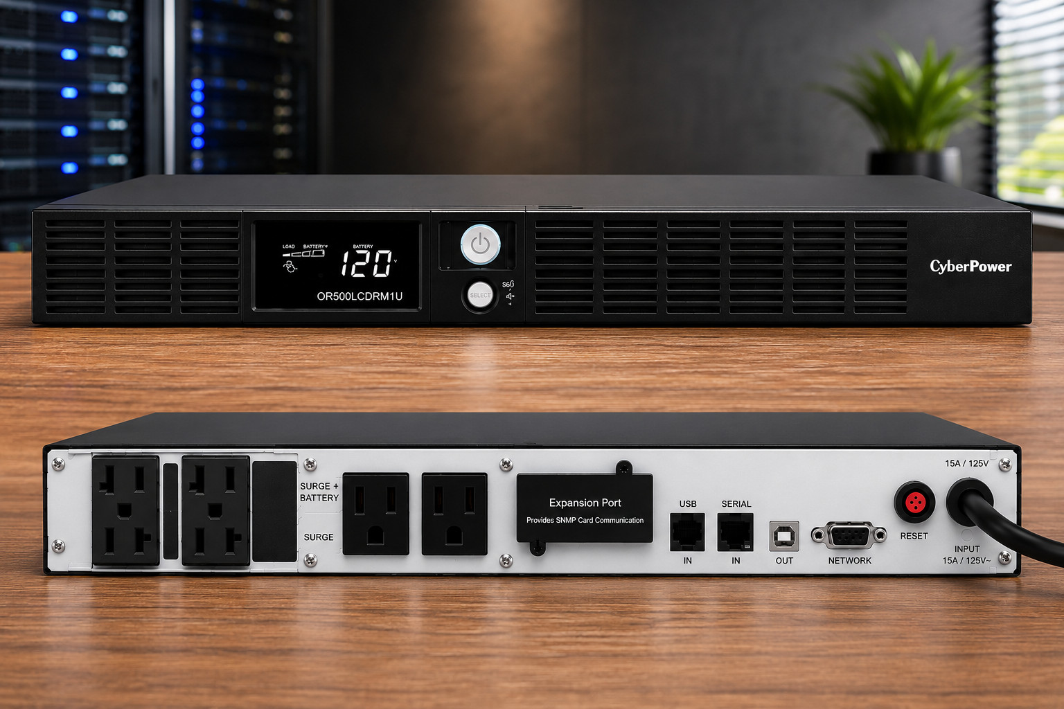 CyberPower OR500LCDRM1U (649532715015) UPS System