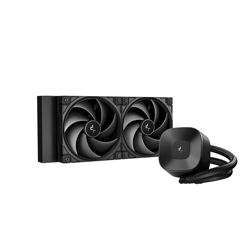DeepCool LE360 V2 All-in-One Liquid CPU Cooler, High Performance Non-ARGB Fans