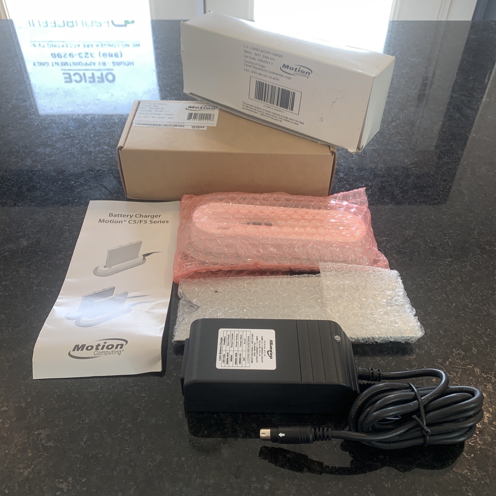 Motion Computing | External Battery Charger | 507.241.01 C5/F5