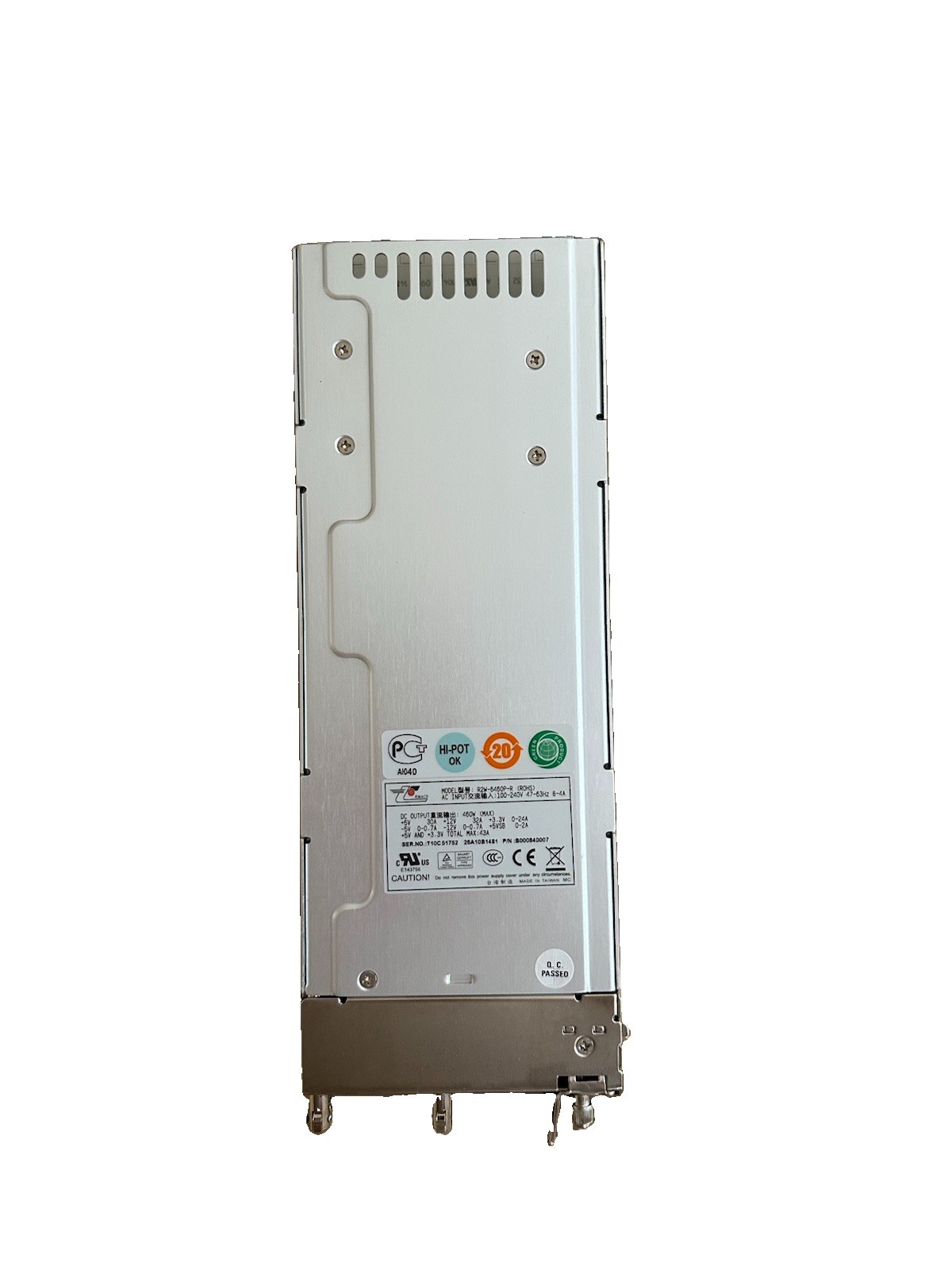 306747 Check Point EMACS R2W-6460P-R 460W SMART-1 ACC Power Supply NEW