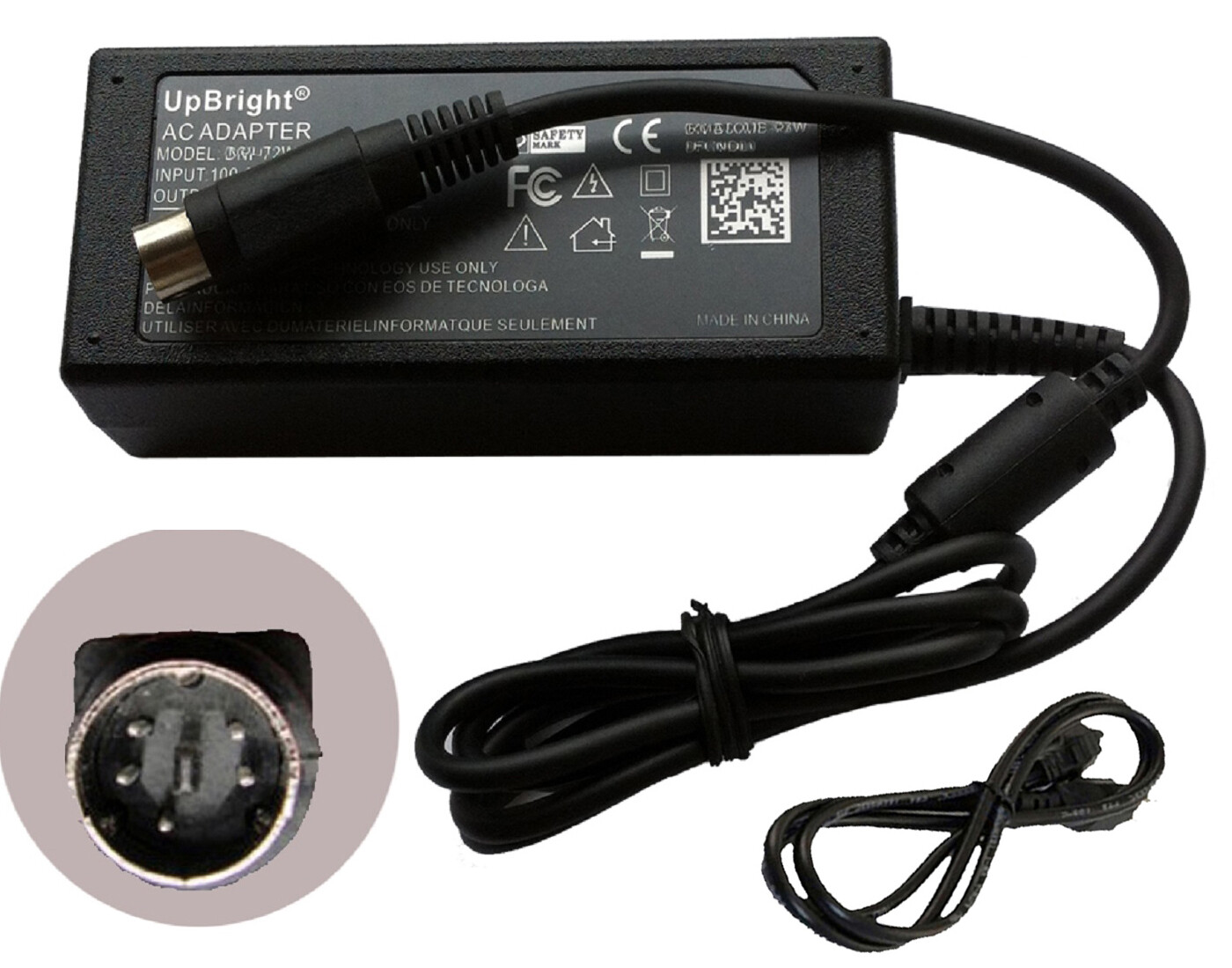 Mini 5-Pin AC Adapter For Iomega DHD160-U 31331600 DA-30C01 30941701 Hard Disk