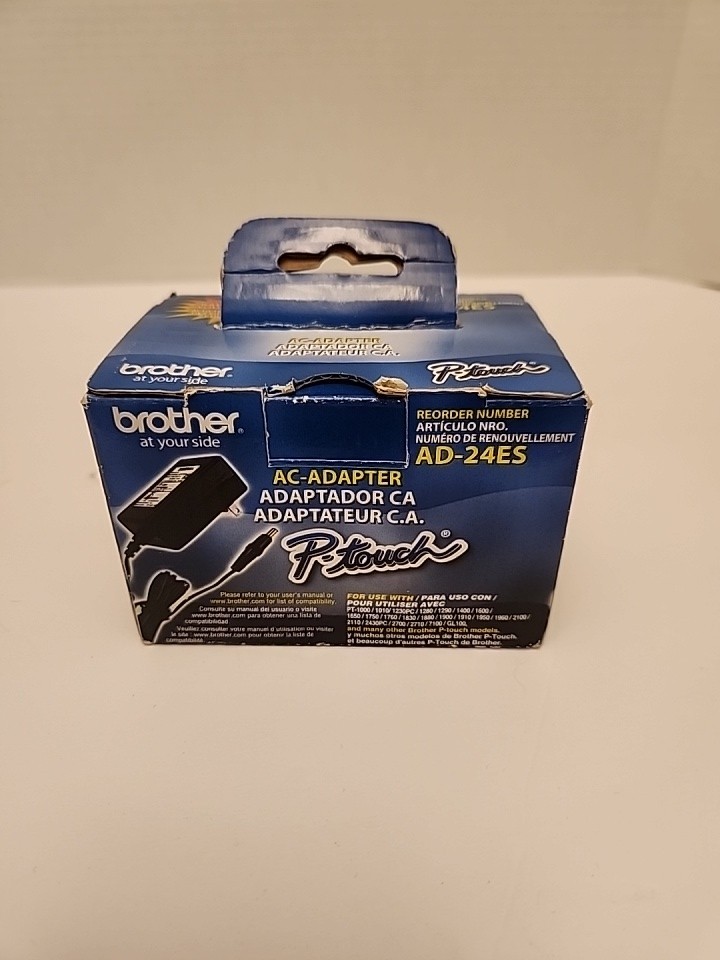 Brother AD-24-US P-Touch Label Maker AC Adapter Brand New