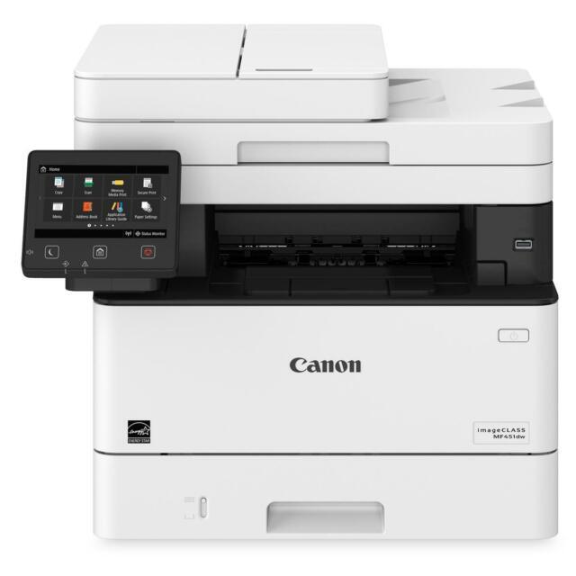 Canon ImageCLASS MF451DW Multifunction Wireless Laser Printer - White (5161C013)