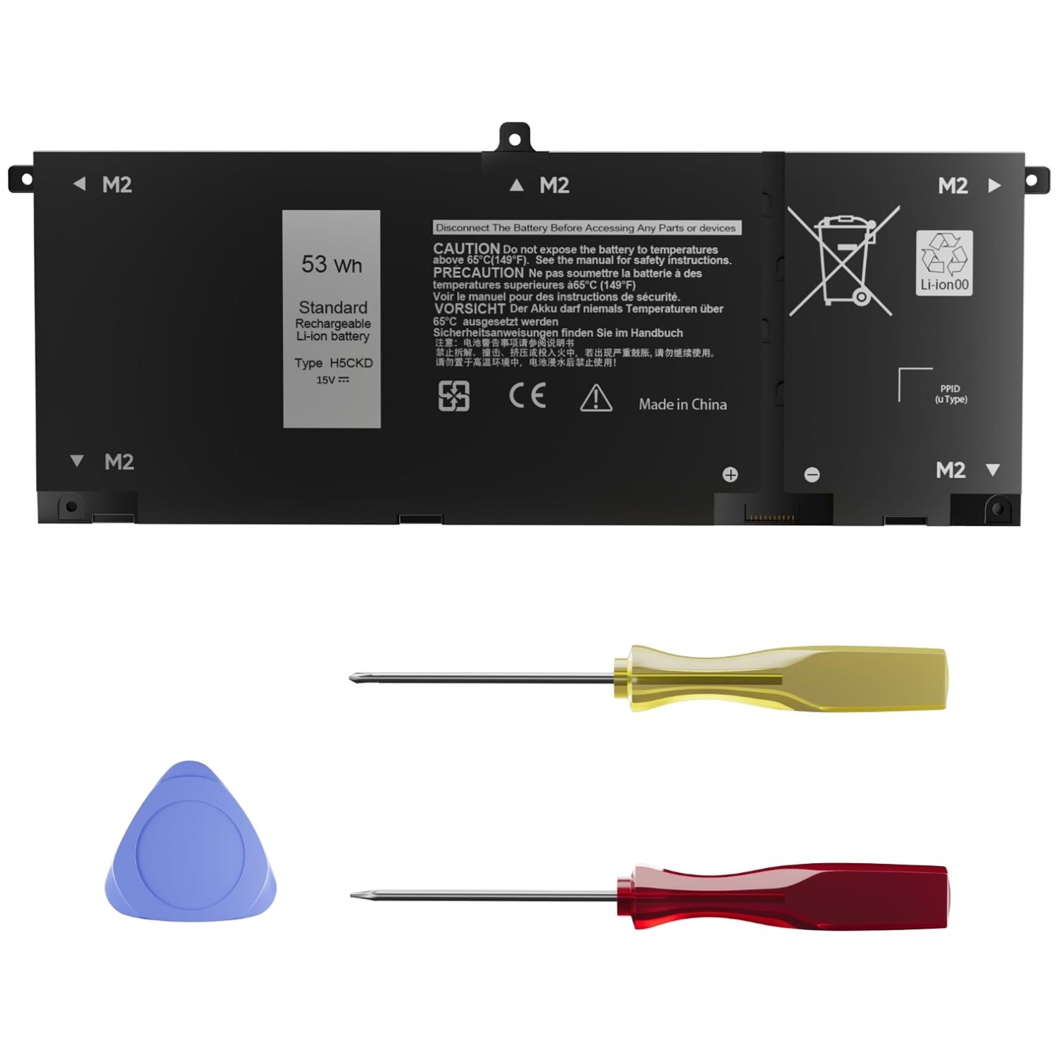 Genuine H5CKD Battery for Dell Inspiron 2-in-1