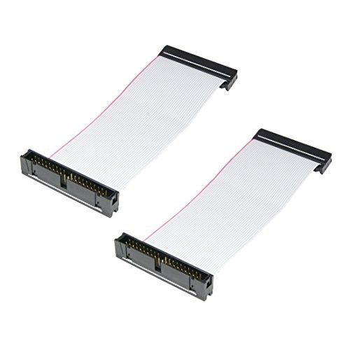 IDE Extension Cable 40-Pin Male to Female for 3.5in HDD, 2 Pack
