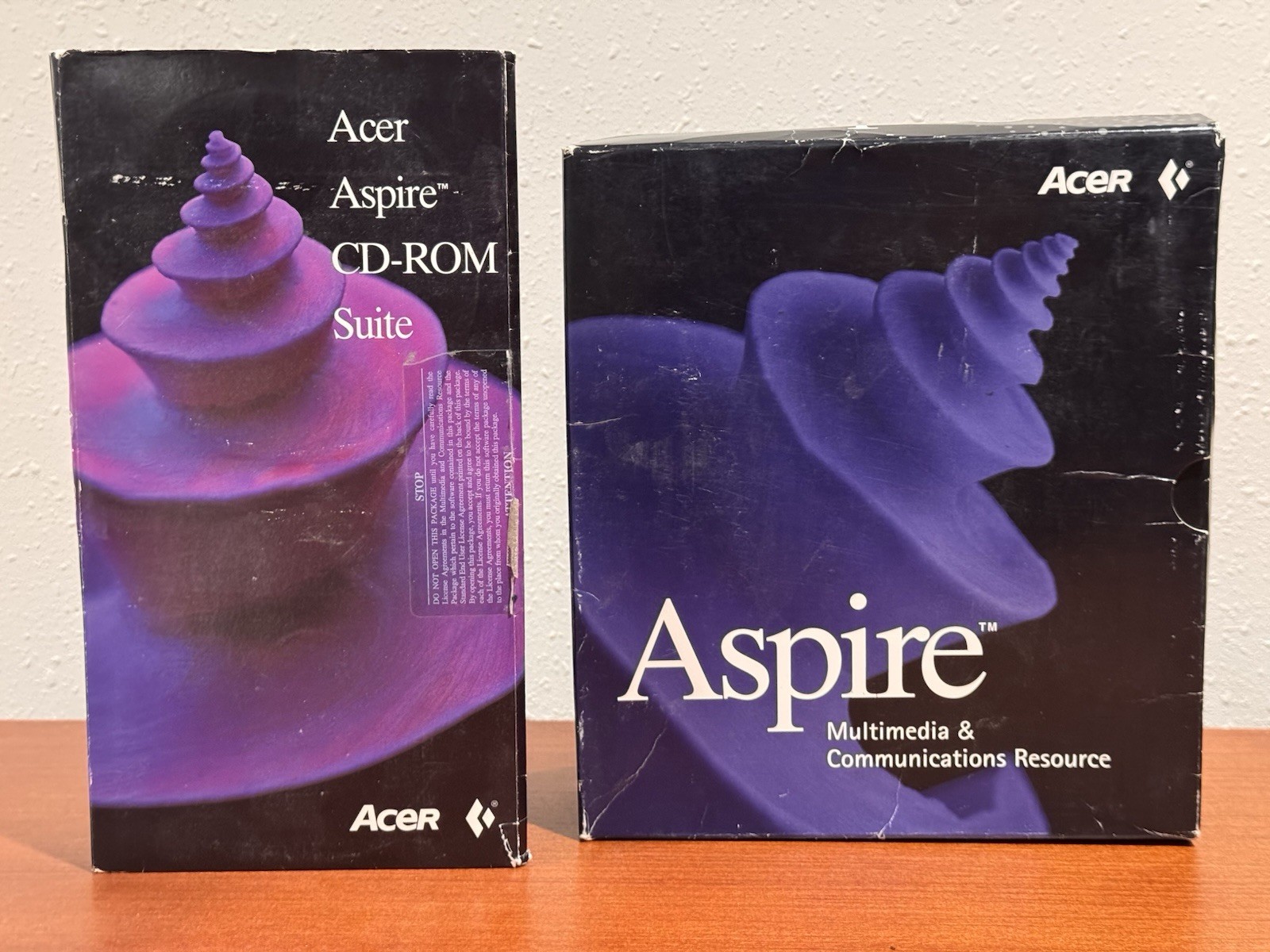 Acer Aspire CD-ROM Suite Windows 95 Software Bundle Microsoft Works Quicken CDs