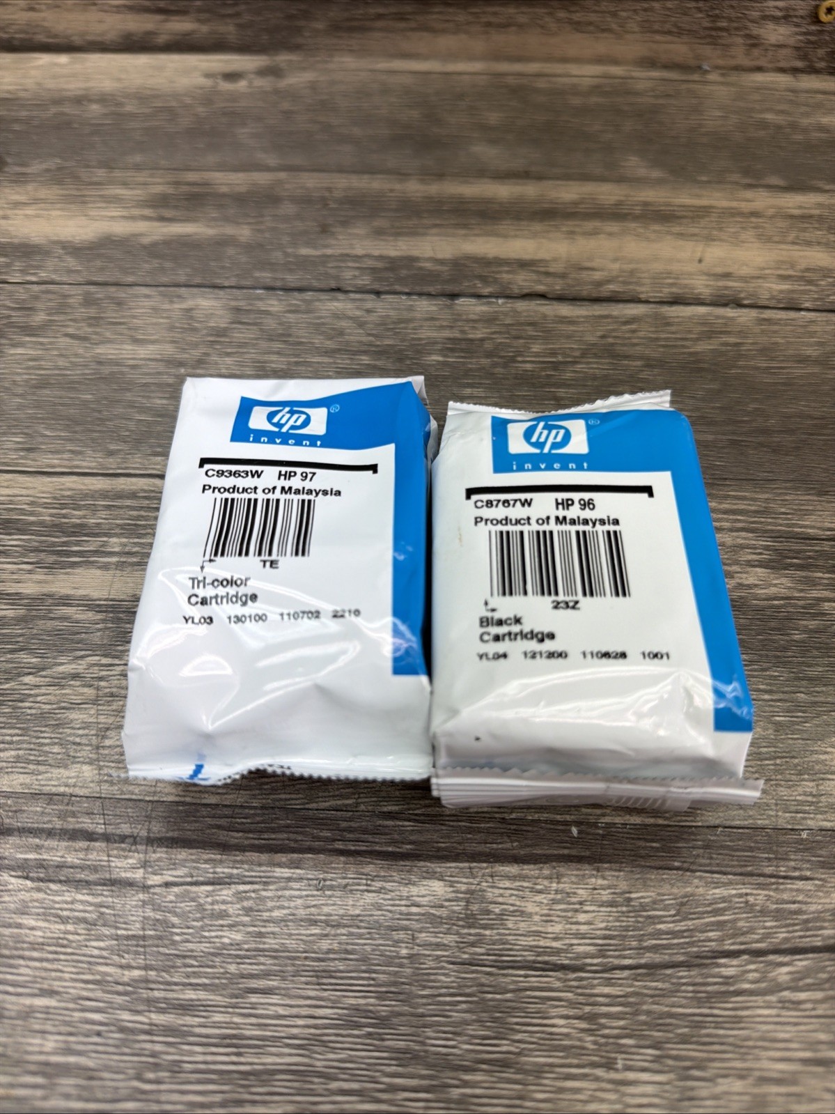 Genuine HP 96/97 Black-Color Ink Photosmart 2610 2710 8038 8049 8050 8150 B8350