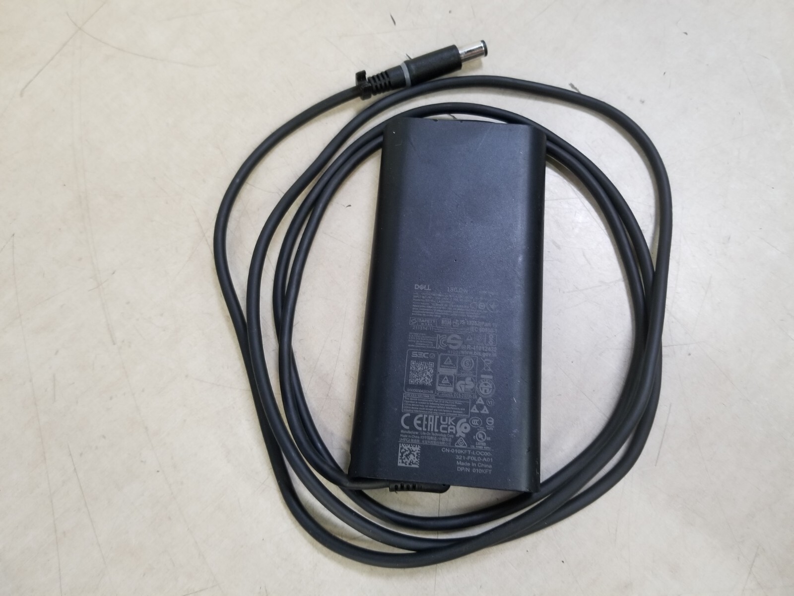 Dell 180W Slim GaN Adapter for Precision Alienware LA180PM210 No Power