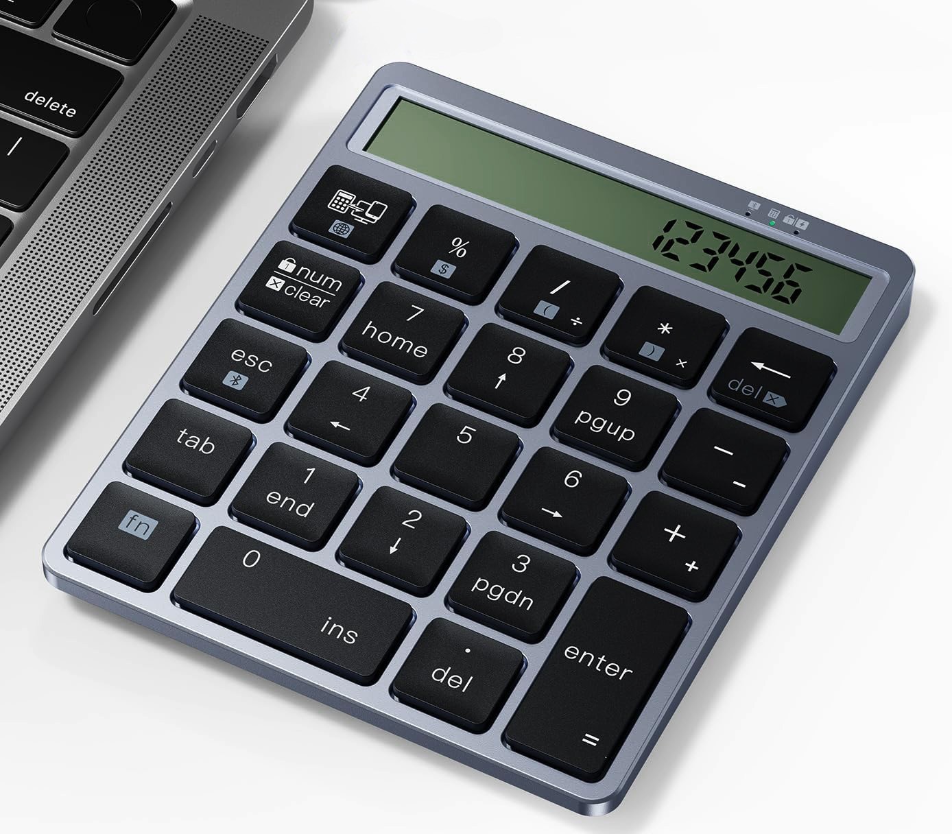 Numberpad & Calculators - Bluetooth - USB-C Charging - PC & MAC