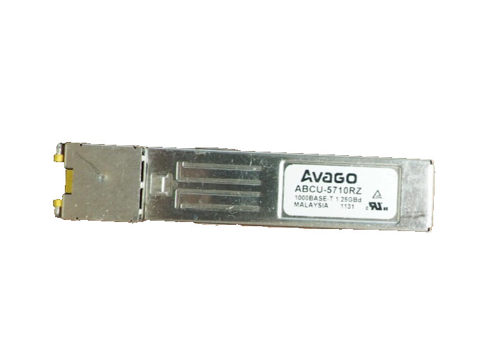 AVAGO 1000BASE-T ABCU-5710RZ 1.25GBd RJ45 SFP Transceiver Module