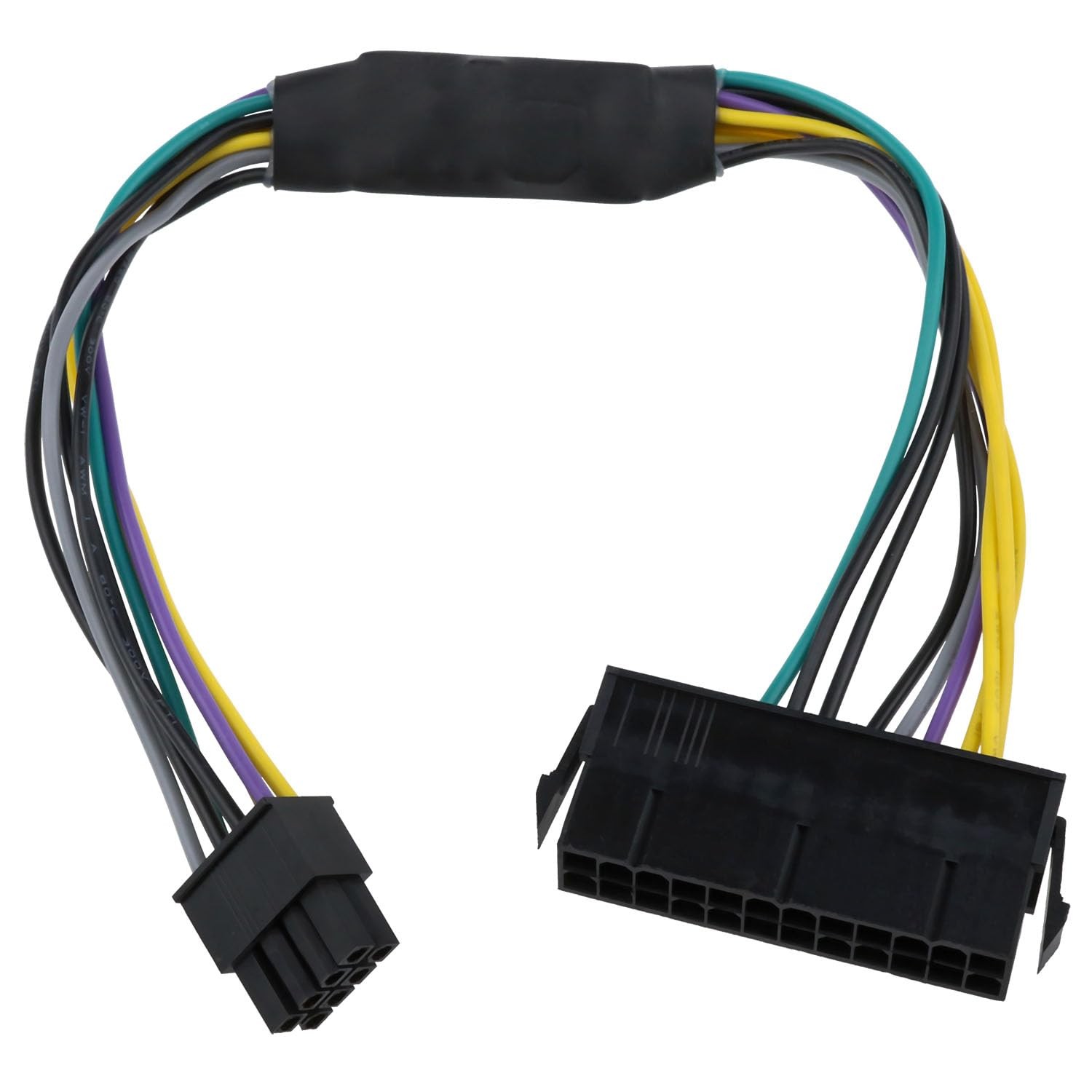 1 PCS 24Pin To 8Pin 18AWG ATX PSU Power Adaptor Cable Fits Dell Motherboard