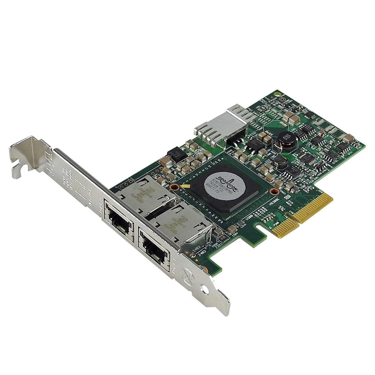 IBM 49Y7947 BroadCom NetXtreme II Dual-Port PCIe x4 GbE Network Card 49Y4205