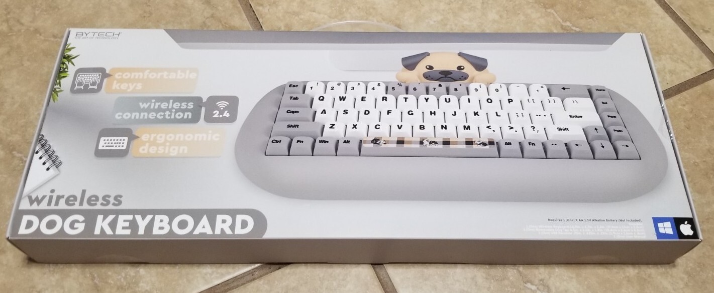 BYTECH Wireless Dog Keyboard