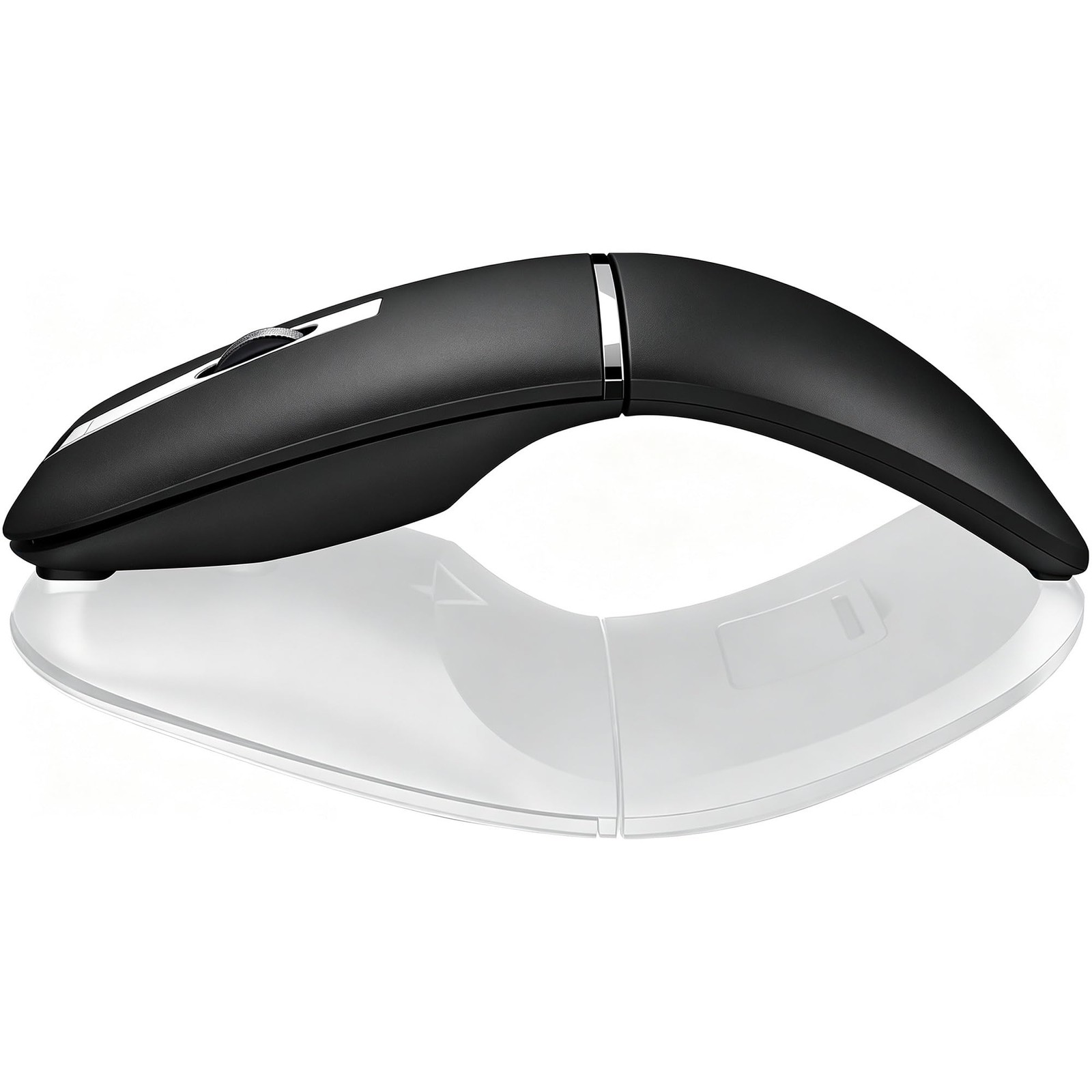WUDEMWWFE M9 Bluetooth Arc Travel Mouse Dual Mode Rechargeable Open Box
