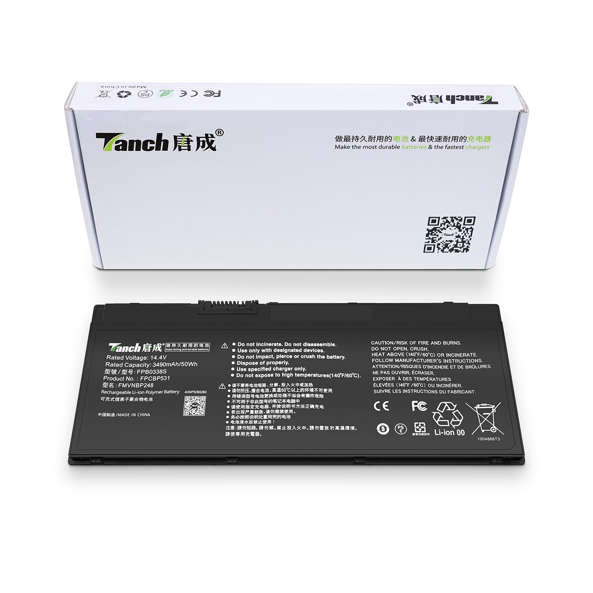 Genuine Tanch battery for FPB0338S FPCBP529 FMVNBP247 PFB0338S FPCBP531 FMVNB...