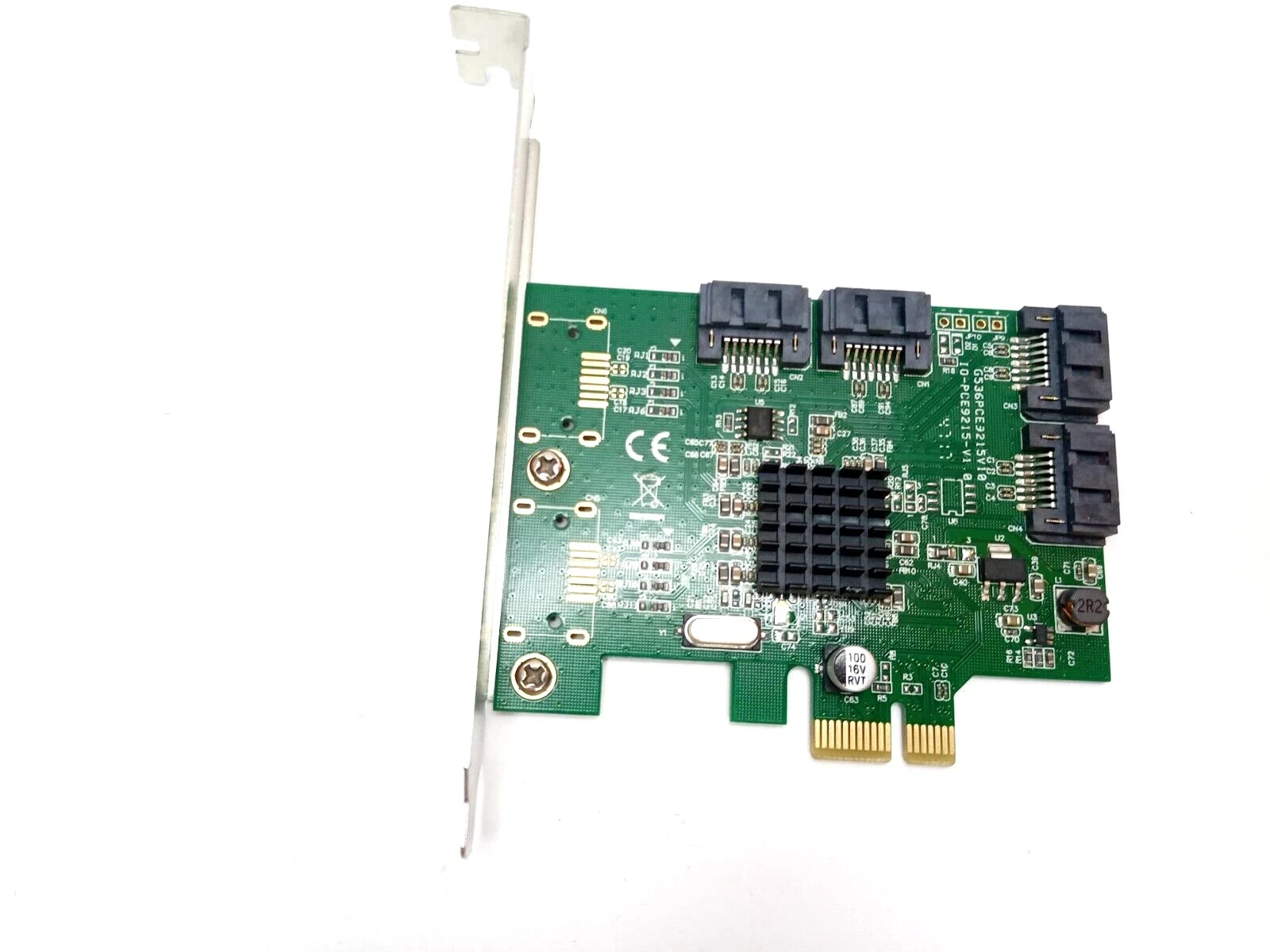 SYBA SI-PEX40064 4 PORT SATA III PCI-e 2.0 x1 BOARD CHIP READY CONTROLLER CARD