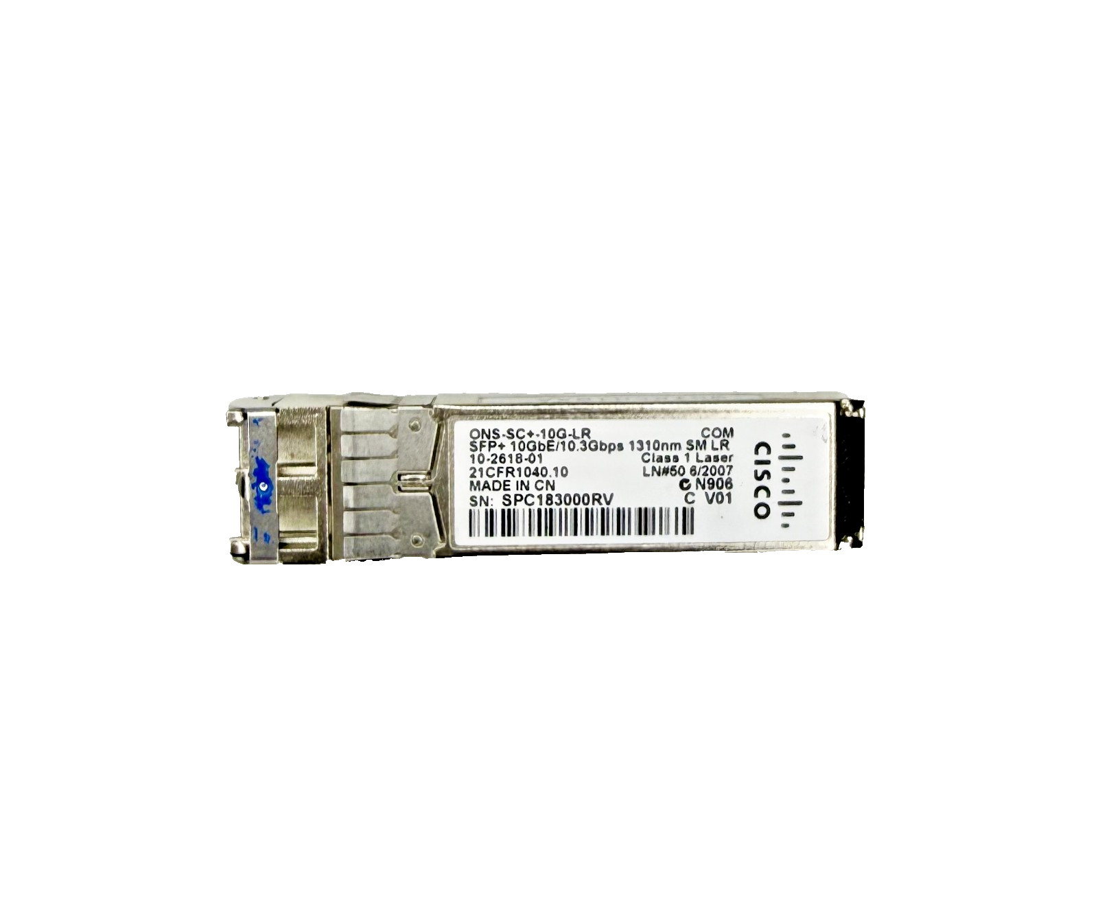 Genuine Cisco ONS-SC+-10G-LR 10GBASE-LR SFP+ Transceiver 1310nm 10km SMF