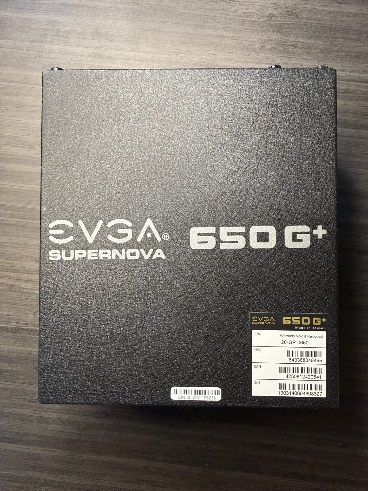 EVGA Supernova 650G+ 650W - Fully Modular Power Supply w/ Cables [80 Plus Gold]