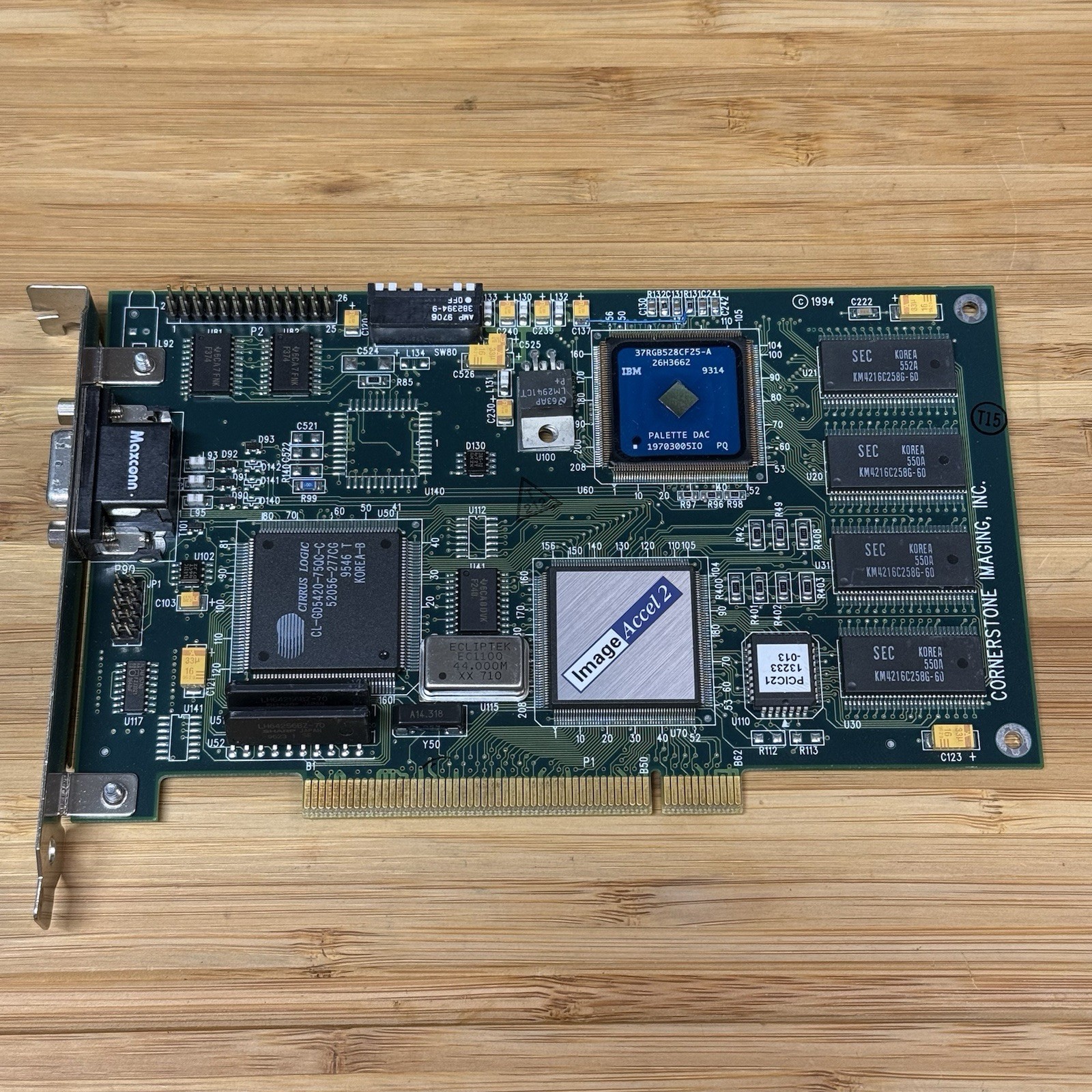 Cornerstone ImageAccel 2 PCI1608C/21 2MB VRAM PCI CAD CAM 2D Graphics Card