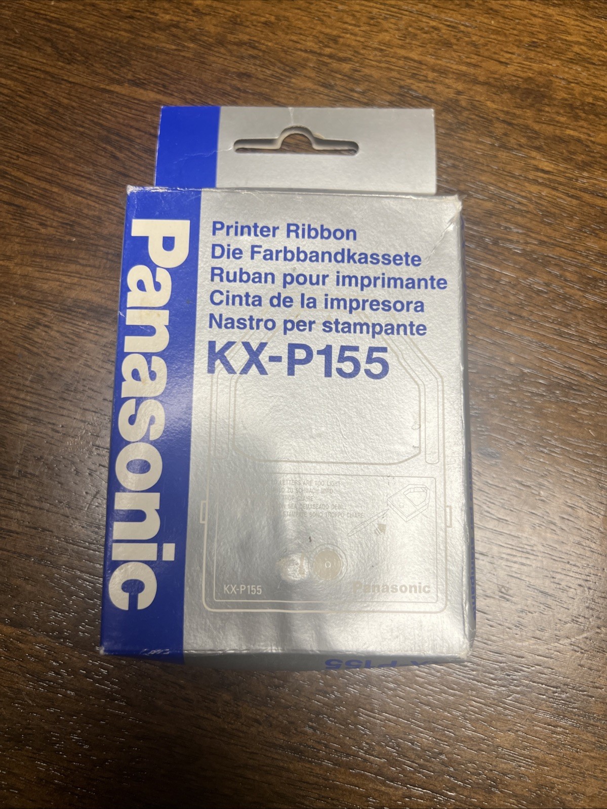 Panasonic Japan KX-P115 Standard Dot Matrix Printer Ribbon - New, Sealed