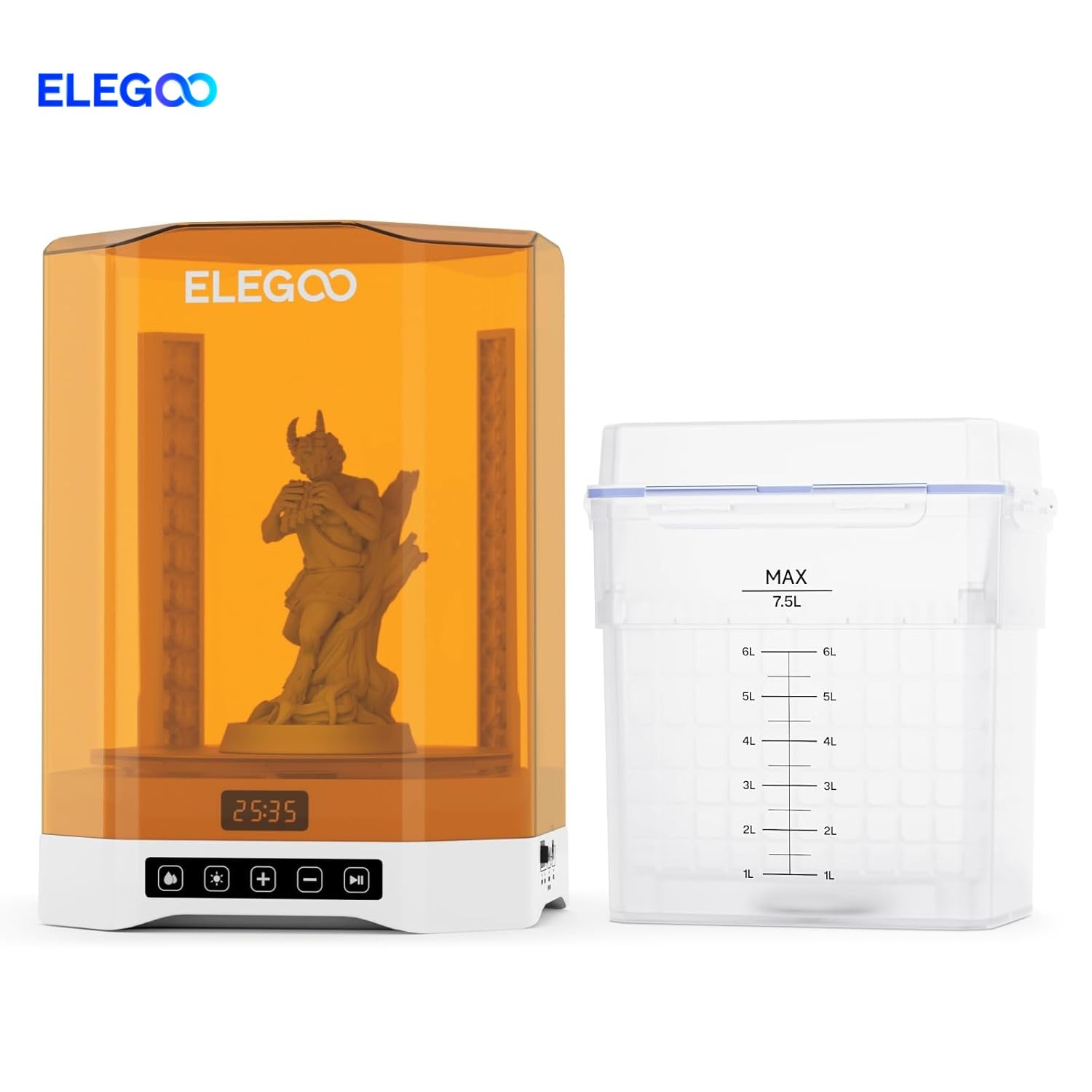 ELEGOO Mercury Plus V3.0 360ｰ All-Around Curing 2 in 1 Clean and Cure Station