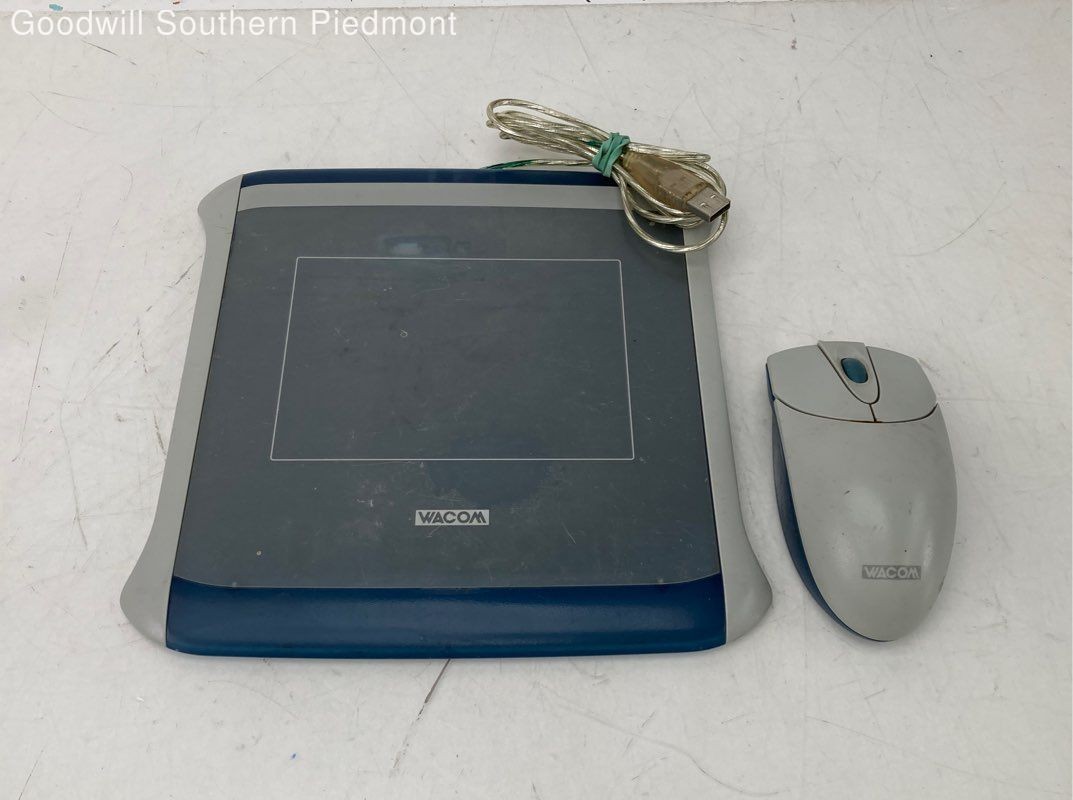 Wacom Graphire 2-ET-0405A-U, EC-120-0K Graphics Tablet & Graphire Mouse - Tested