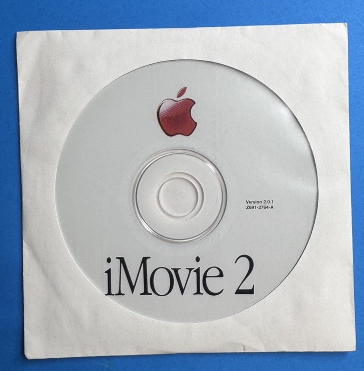 iMovie 2 For Mac OS X Version 2.0.1 - 2001 Apple 691-3021-A