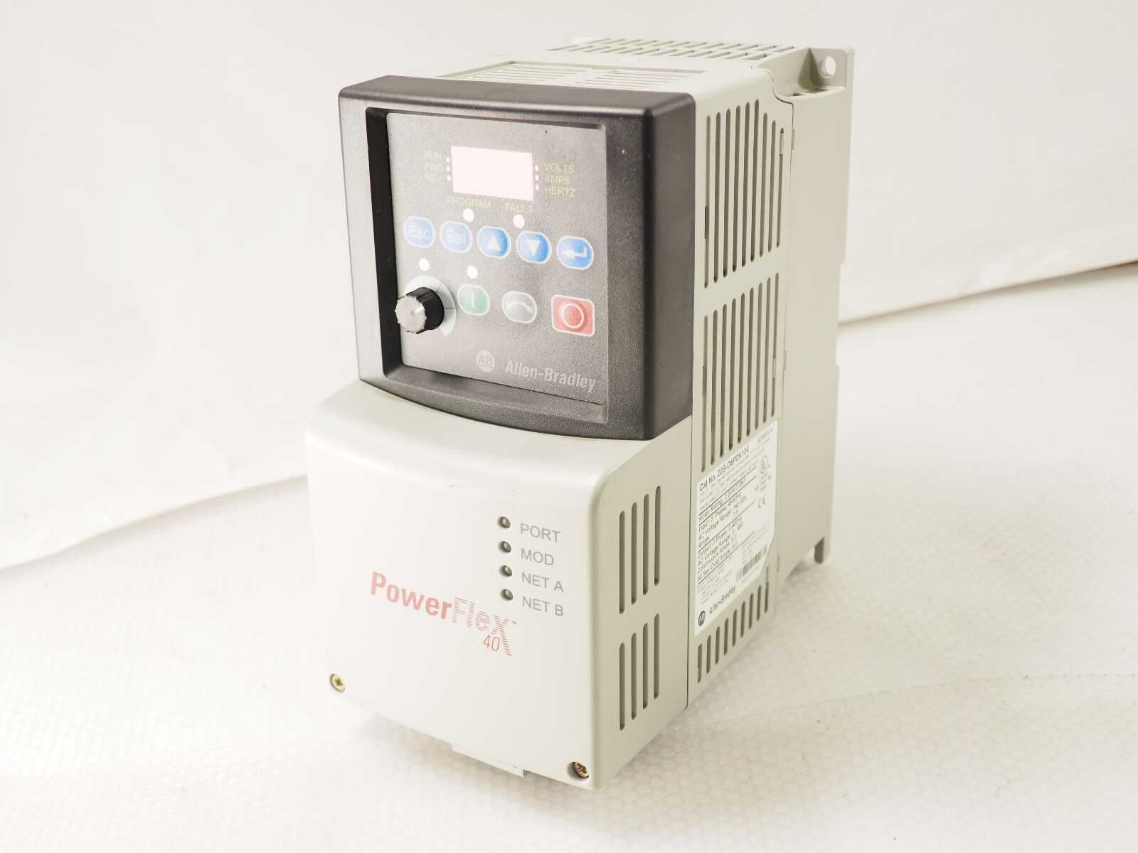 ALLEN-BRADLEY 22B-D6P0N104 PowerFlex 40 AC Drive