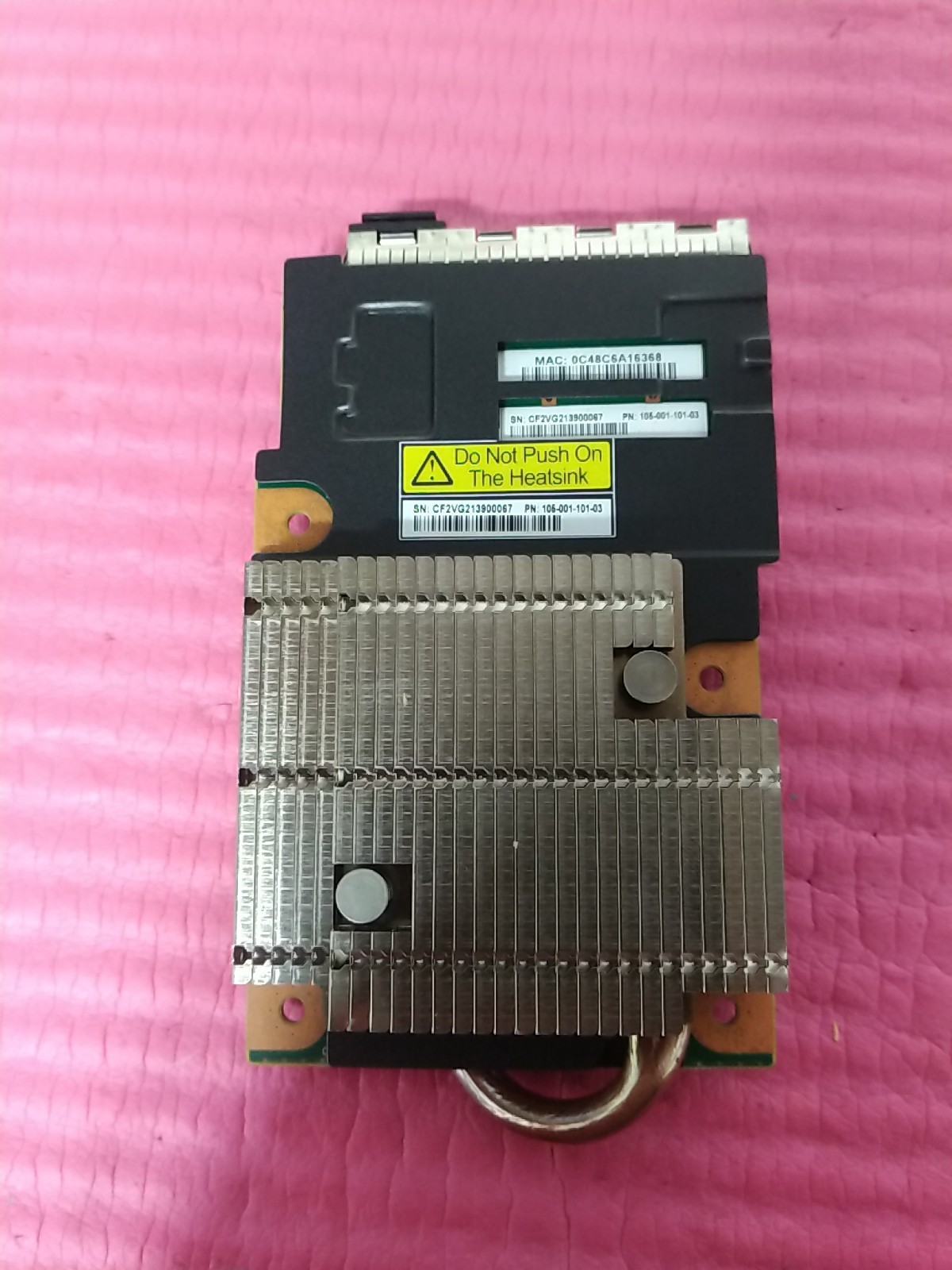 Dell EMC P/N:105-001-101-03 Optical Card