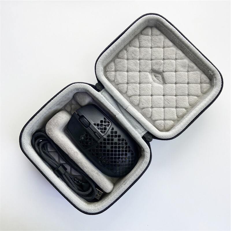 Shockproof Storage Box Carry Shell Case For Steelseries Aerox 3 Gaming Mouse
