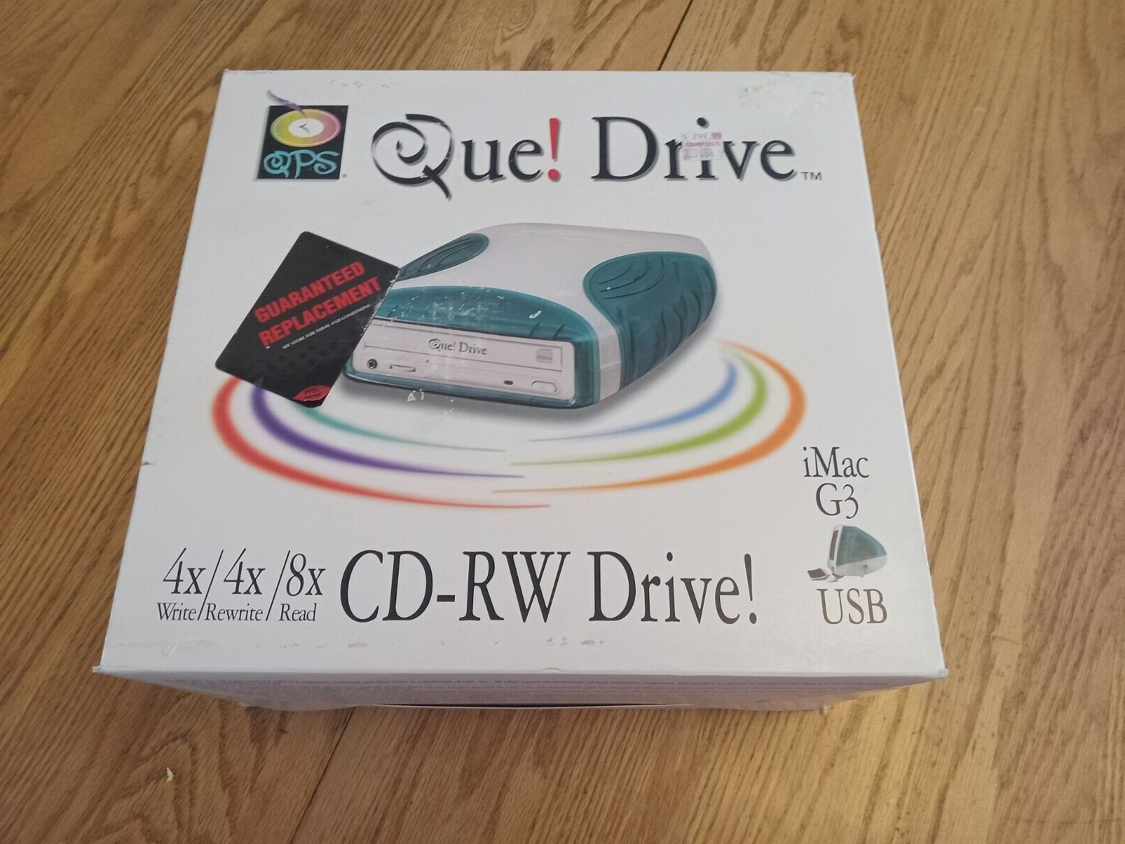 Que USB Drive QPS-525 External CD-RW Drive RCA Audio New Sealed