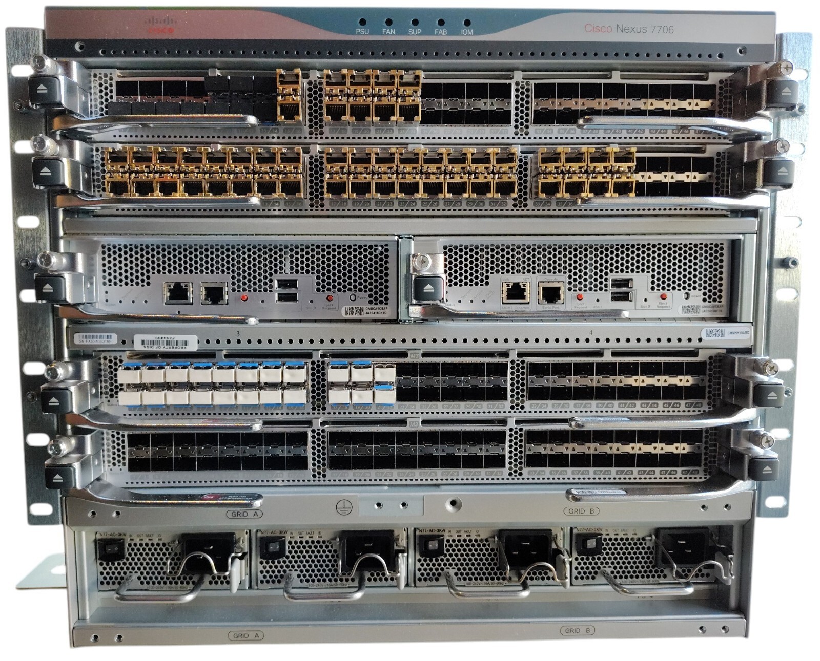 Cisco Nexus N77-C7706 6-Slot Network Switch New In Box, 2020