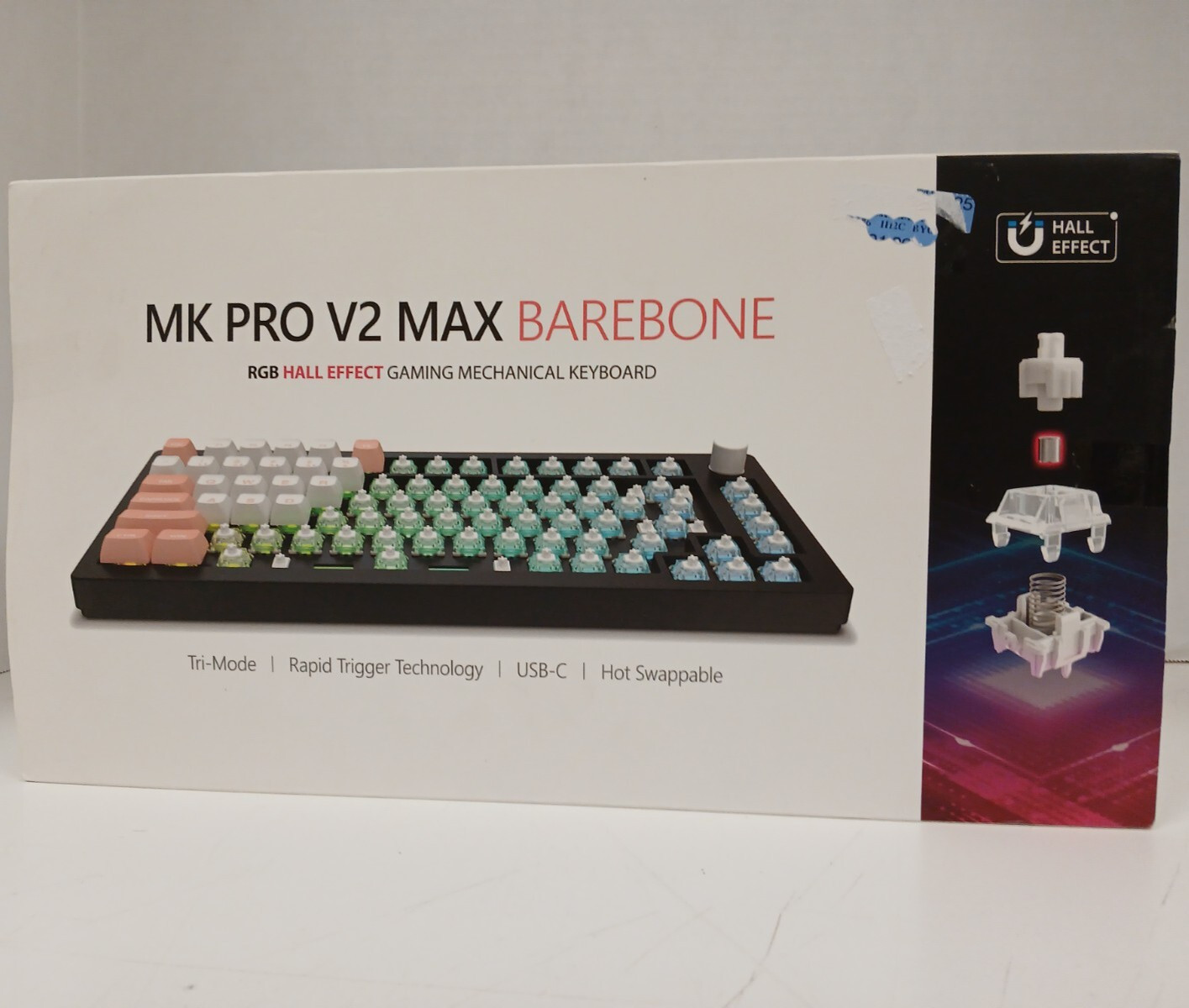 Inland MK Pro V2 Max Barebone RGB Hall Effect Gaming Mechanical Keyboard